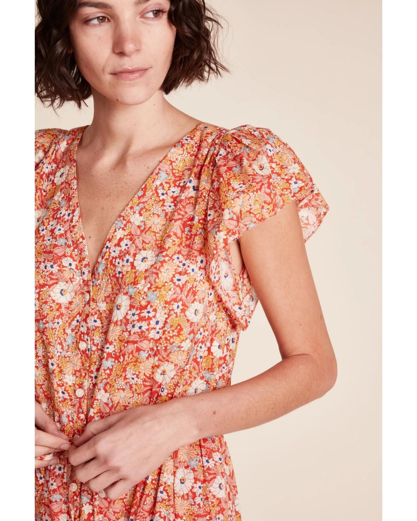 Trovata Kristi Dress Autumn Fields