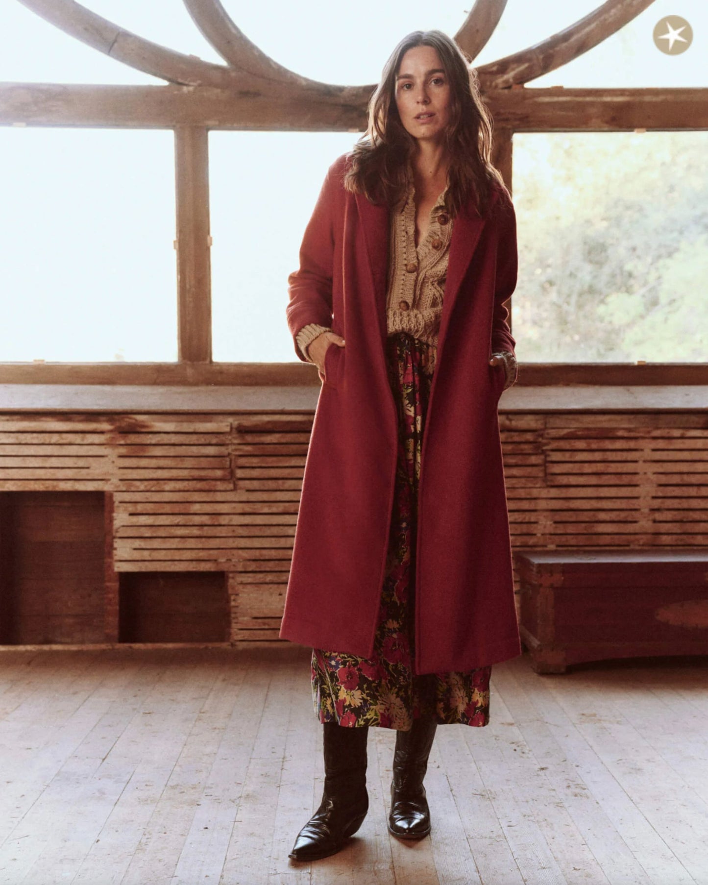 The Great Nomad Coat Strawberry Jam