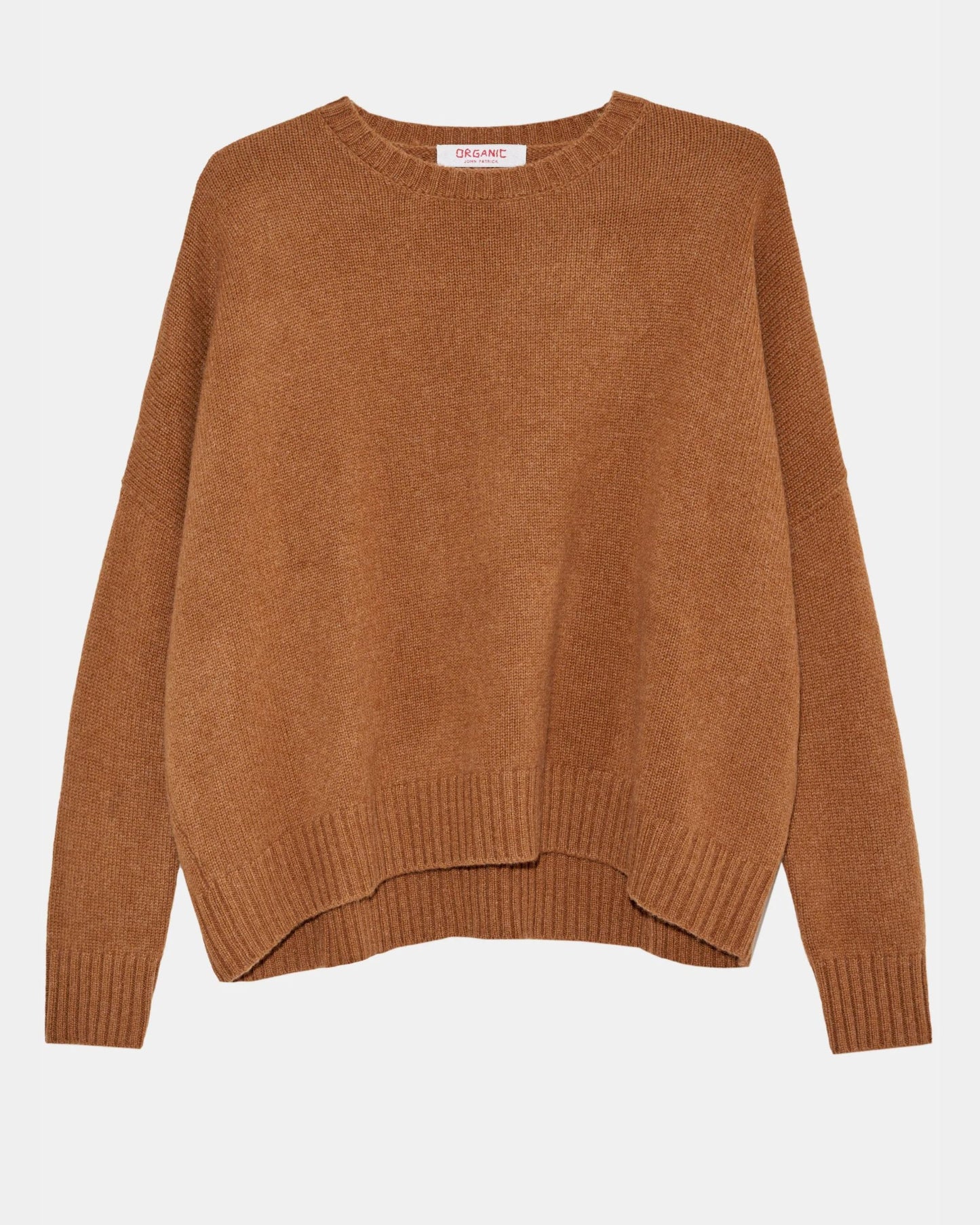 Organic by John Patrick Cashmere Wide Pullover Vicuna