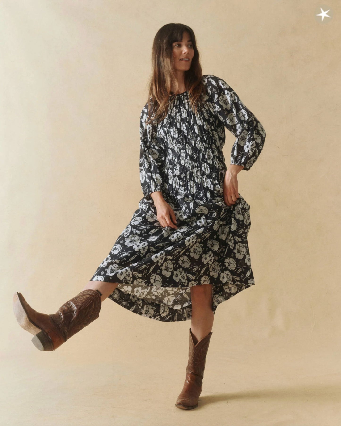 The Great Cobblestone Dress Navy Whisper