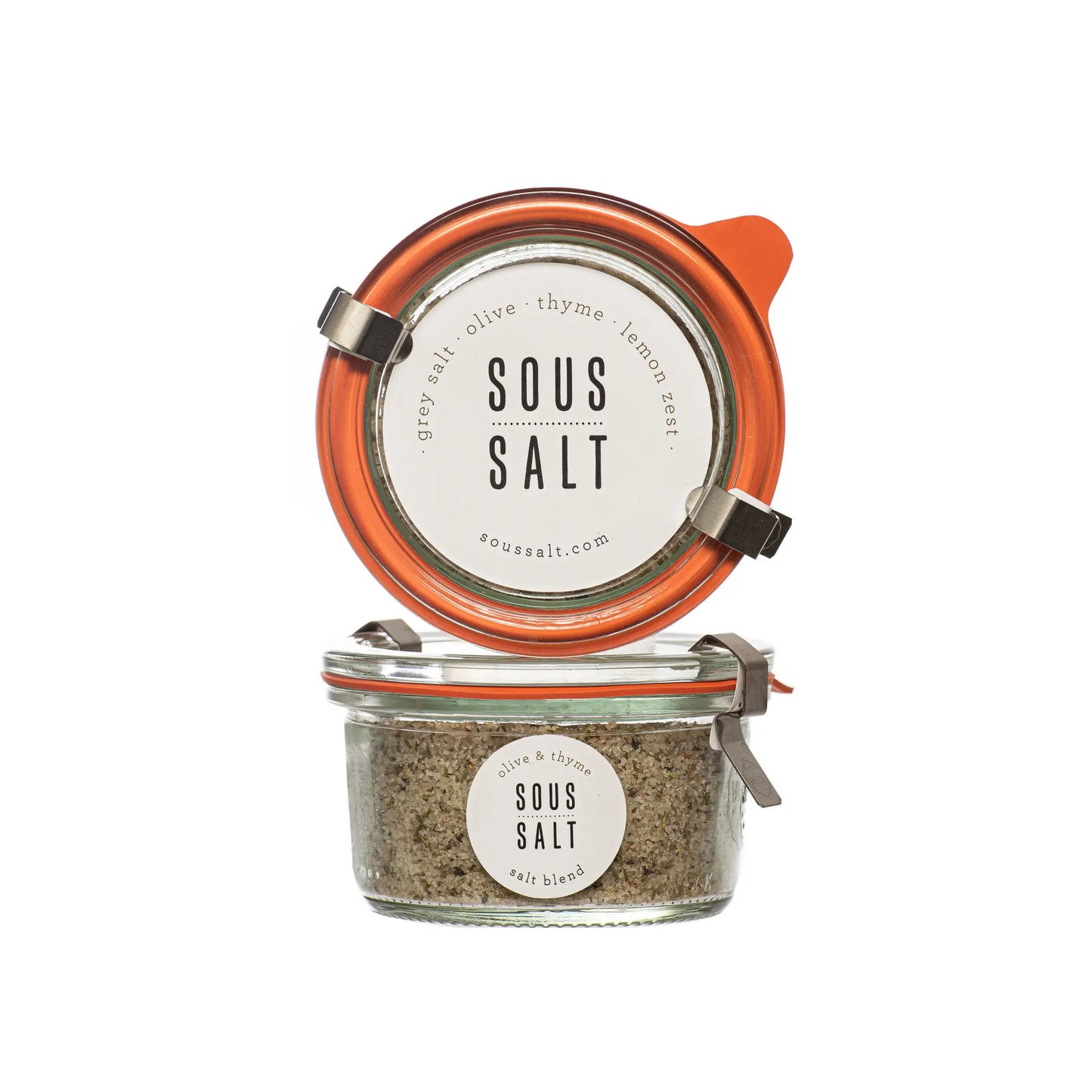 Grey Salt with Olive and Thyme-Sous Salt-Thistle Hill