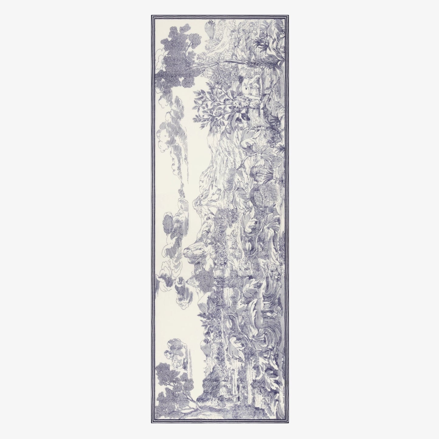 Inoui Editions Scarf 70 Histoire White-Inoui Editions-Thistle Hill