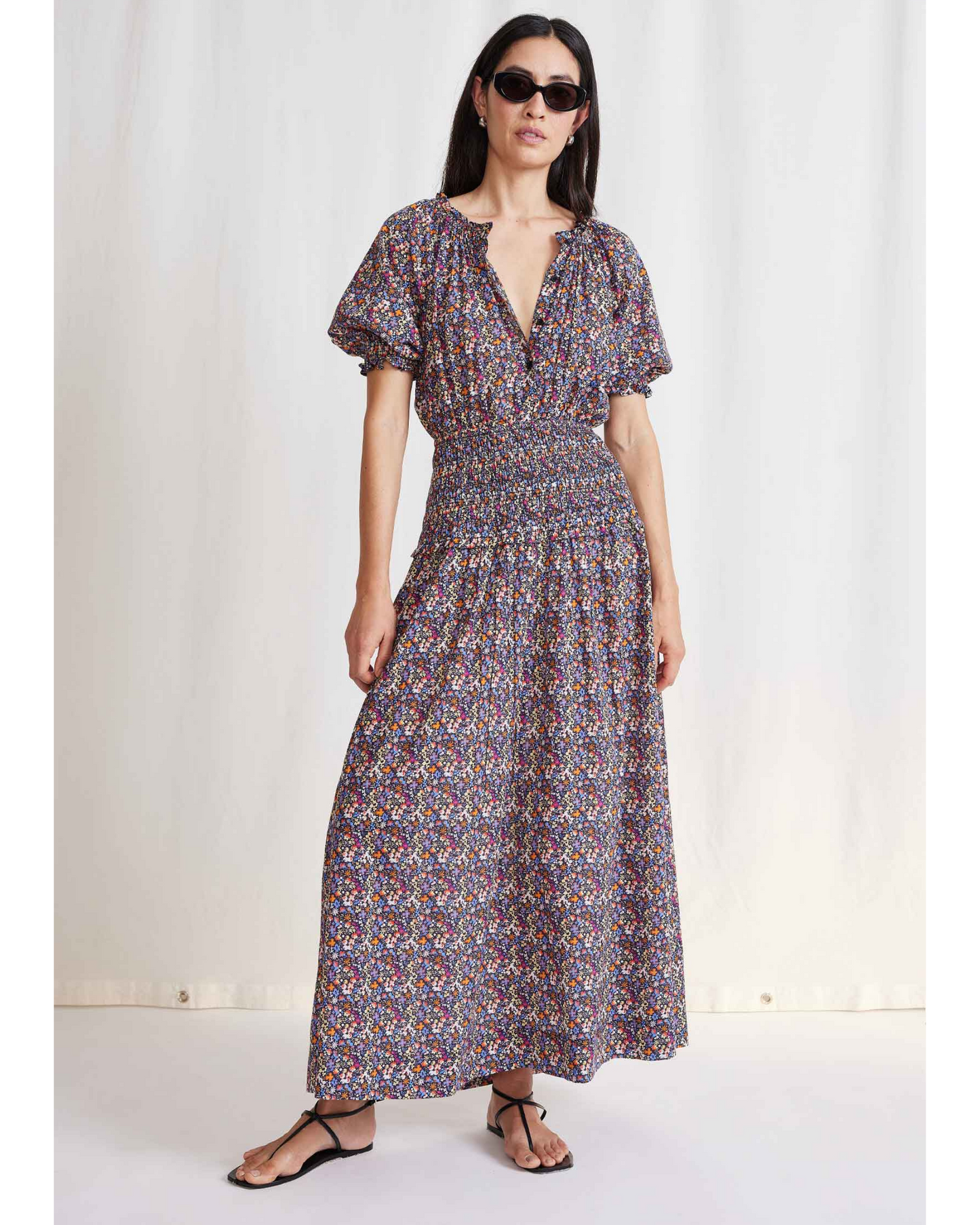 Apiece Apart Marca Dress Betinna Floral