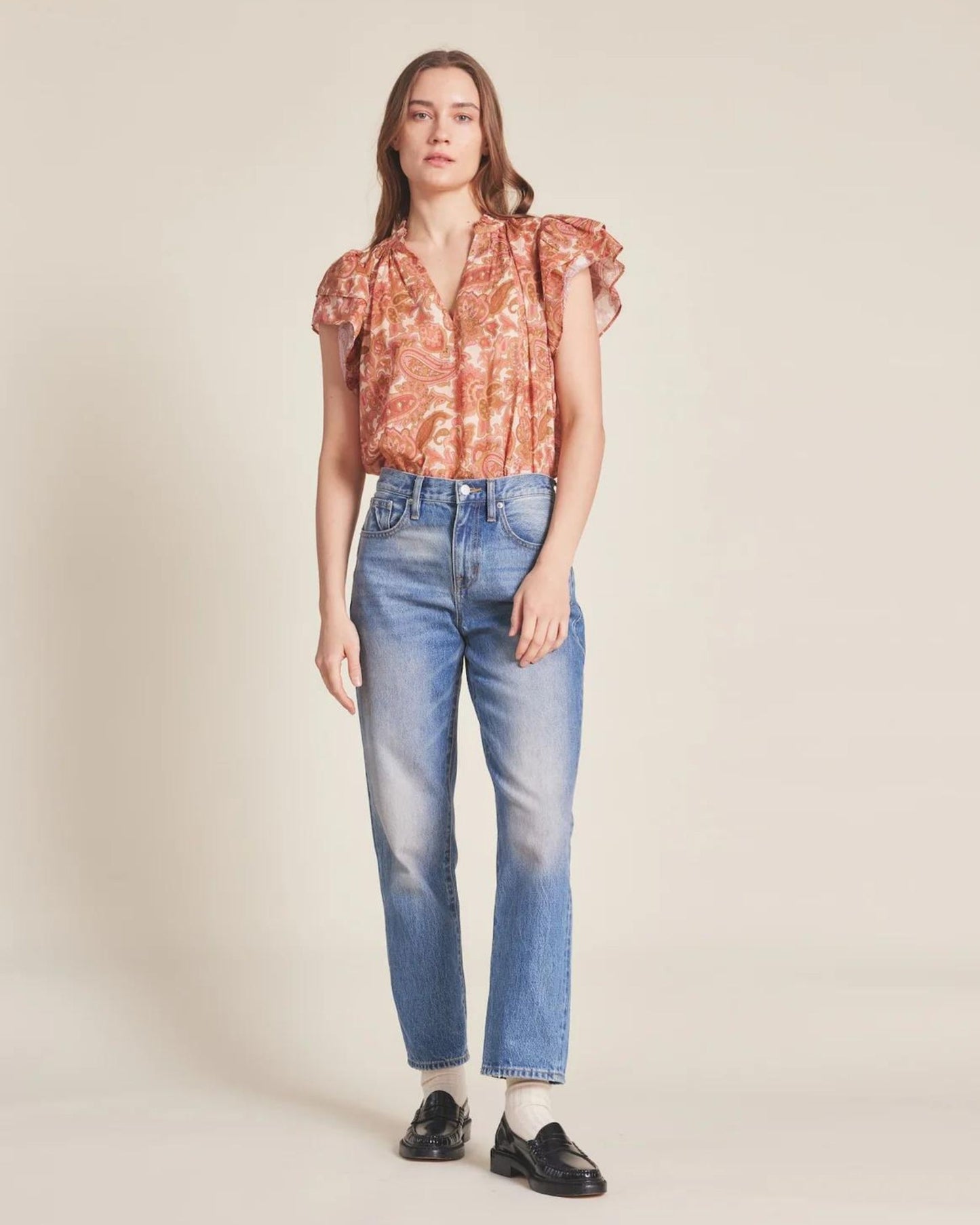 Trovata Clover Blouse Autumn Paisley