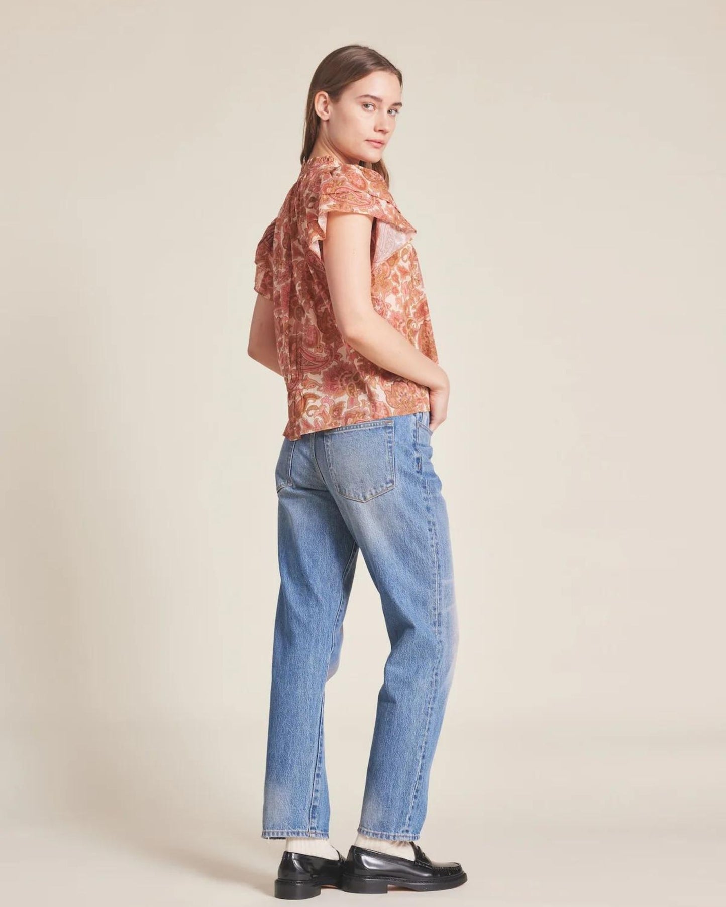Trovata Clover Blouse Autumn Paisley