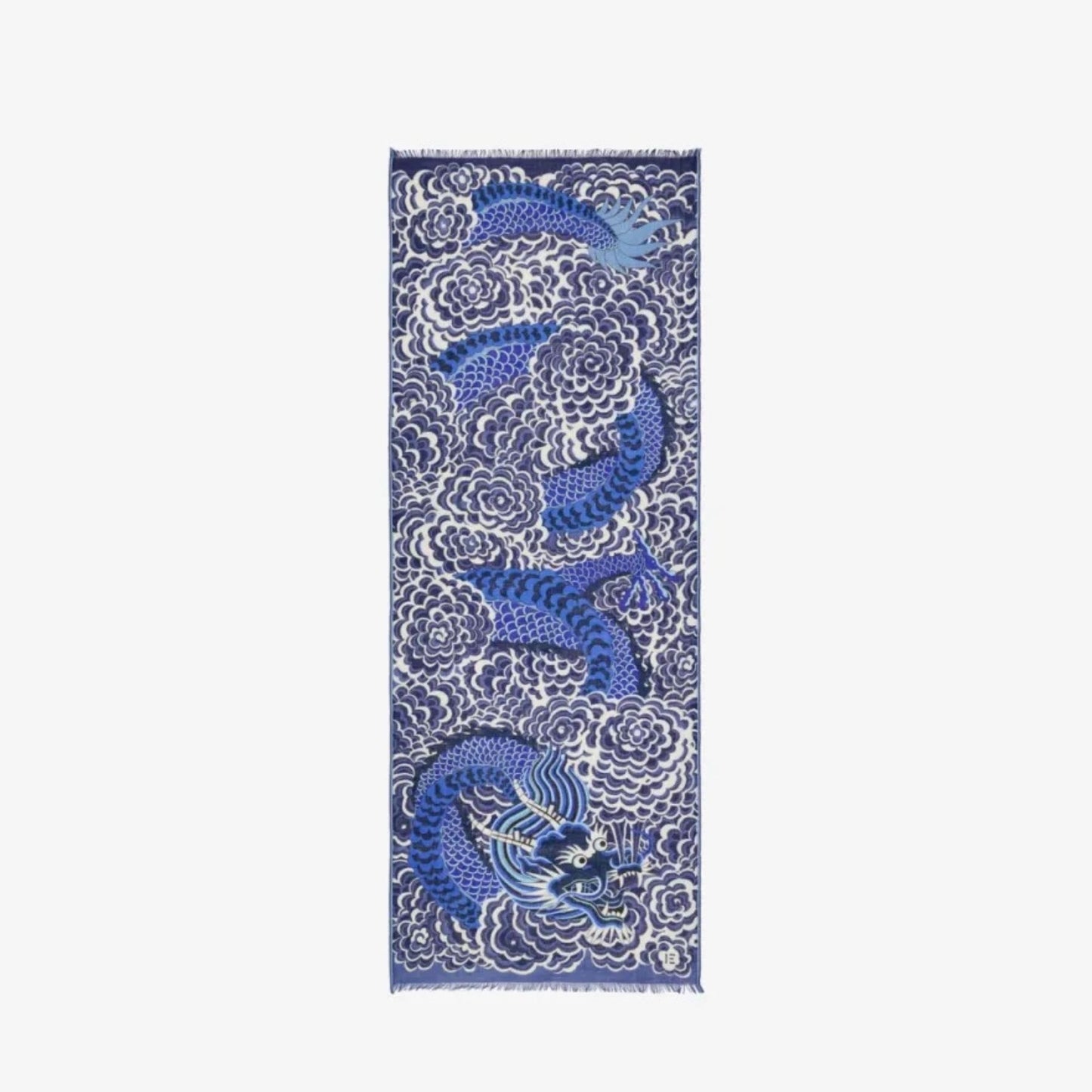 Inoui Editions Scarf 70 Dragon Blue