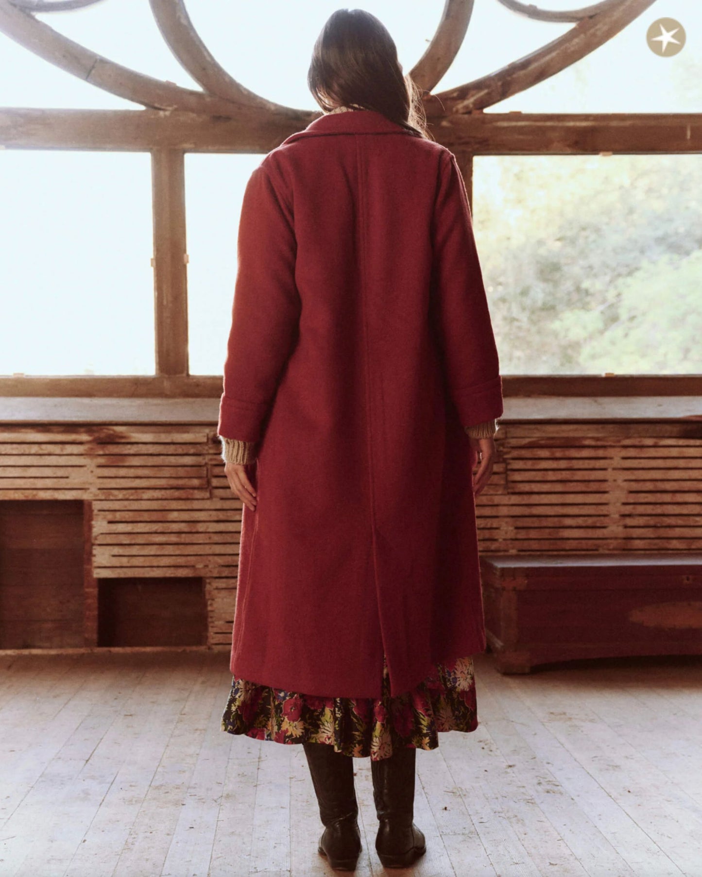 The Great Nomad Coat Strawberry Jam