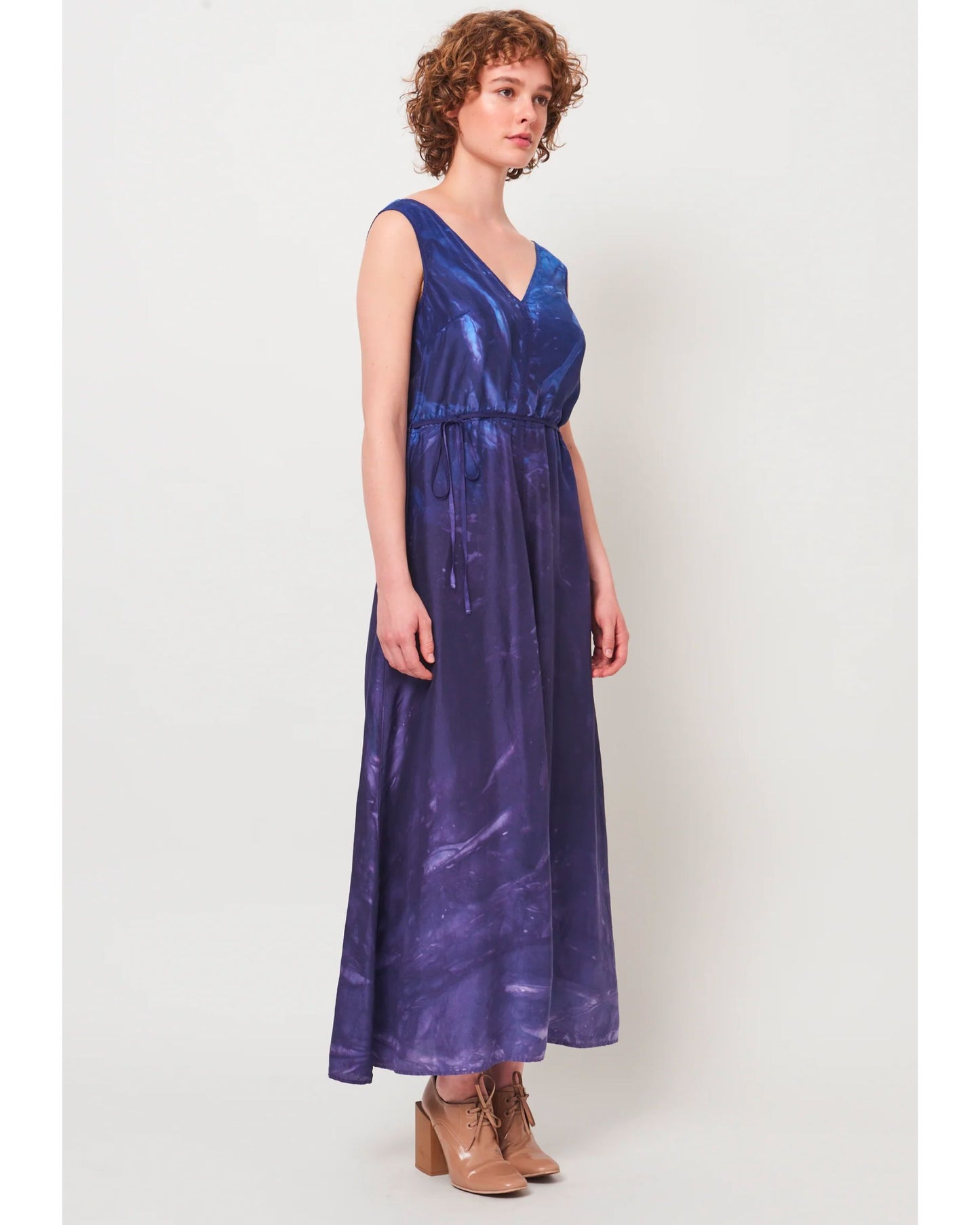 Raquel Allegra Ada Tank Dress Midnight