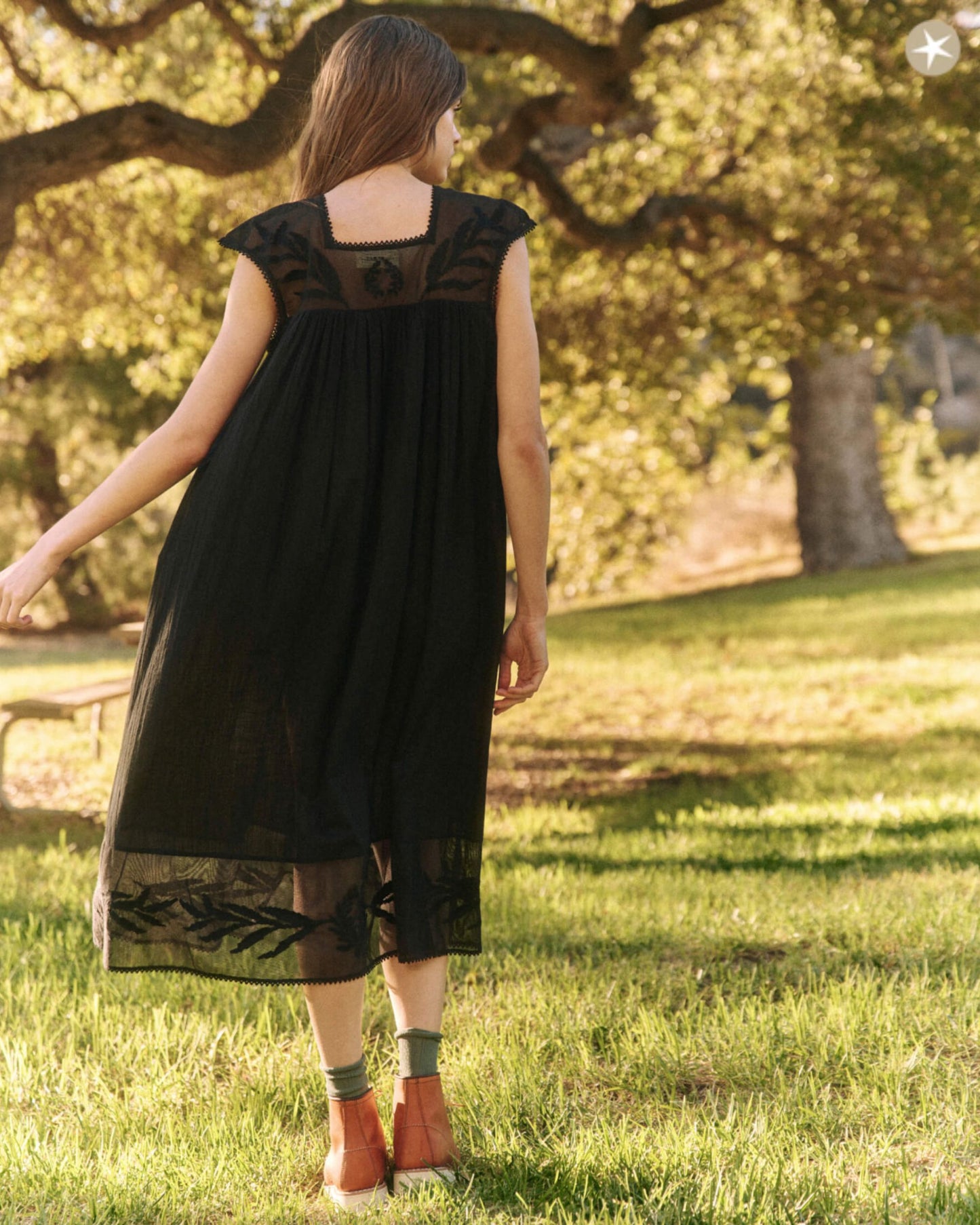 The Great Dawn Dress Black