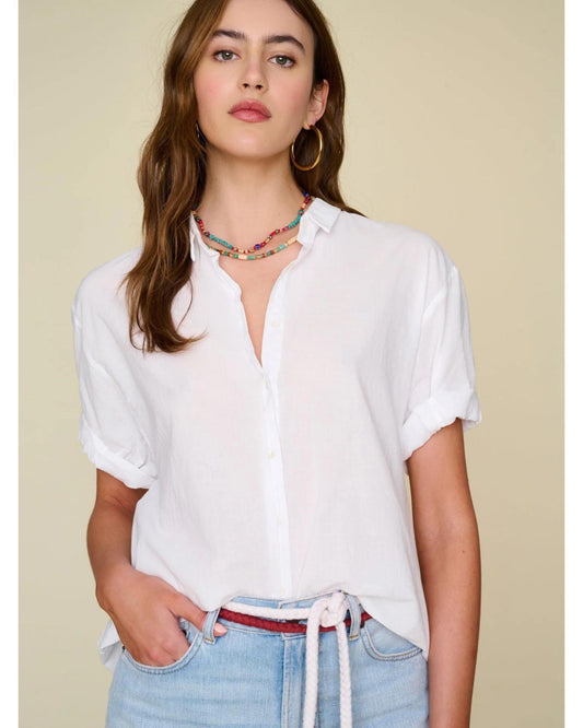 Xirena Channing Shirt White-Xirena-Thistle Hill