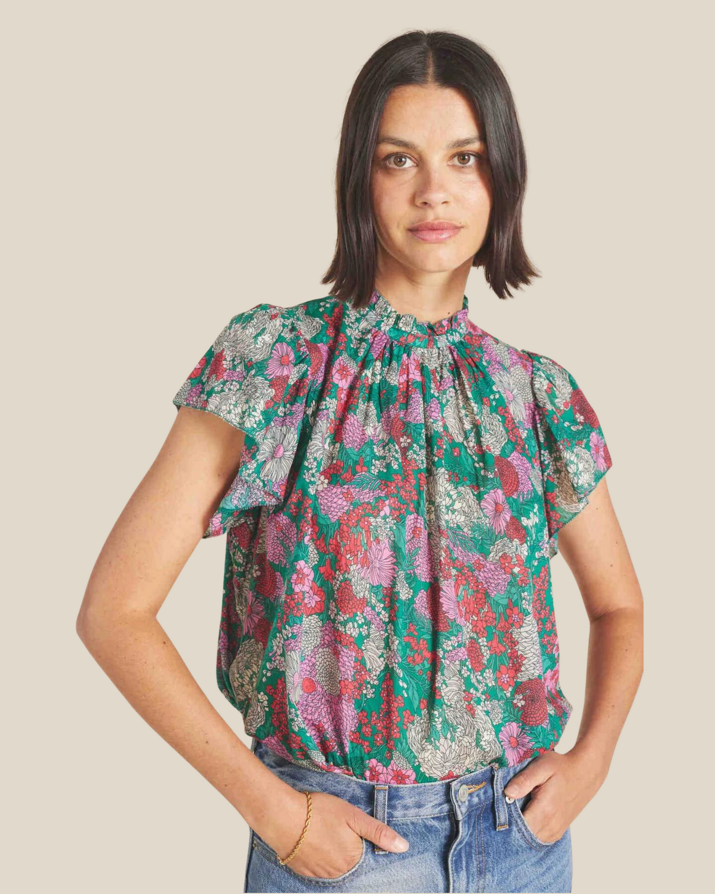 Trovata Carla Blouse Nouveau Garden