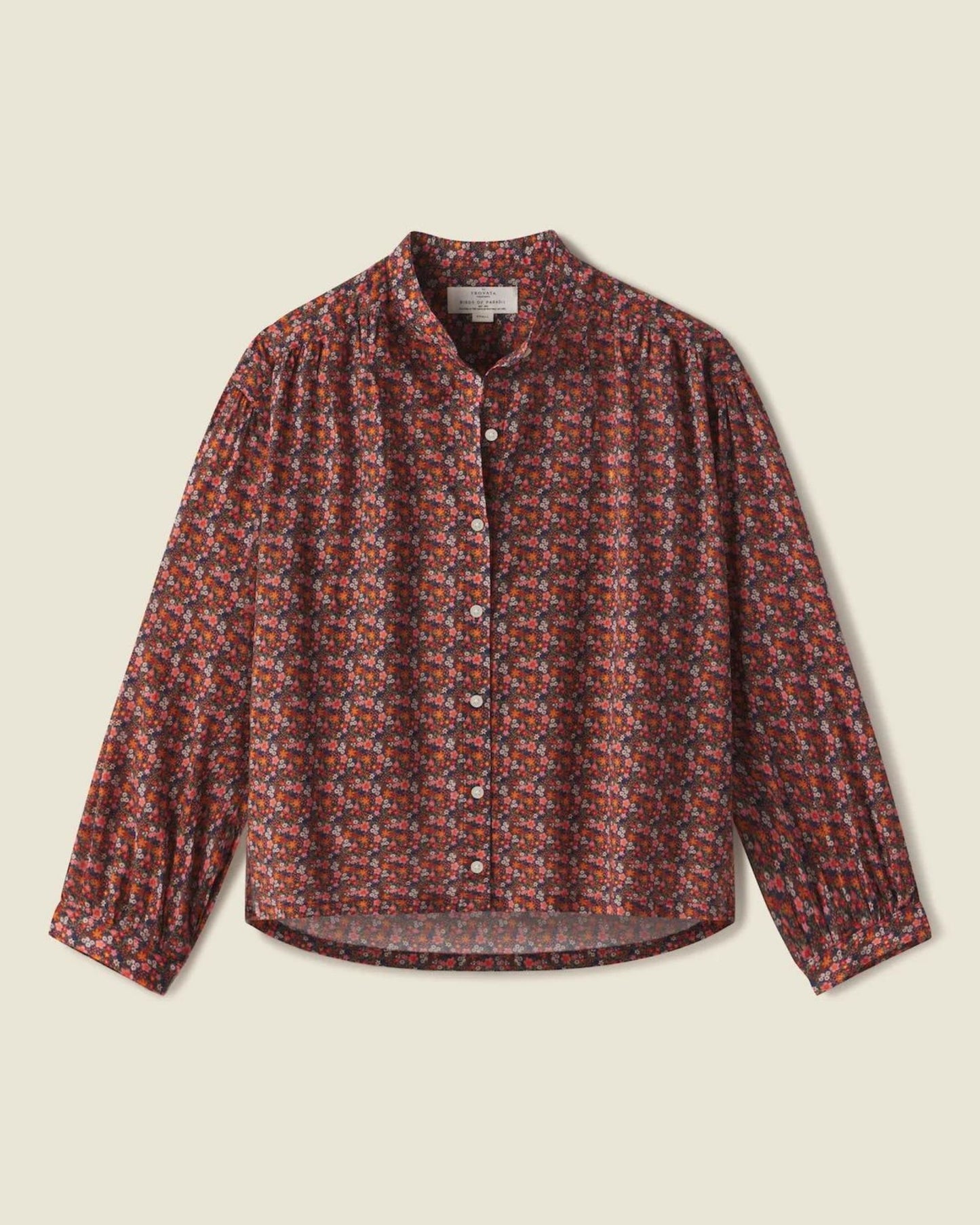 Trovata Lily Blouse Cardinal Ditsy