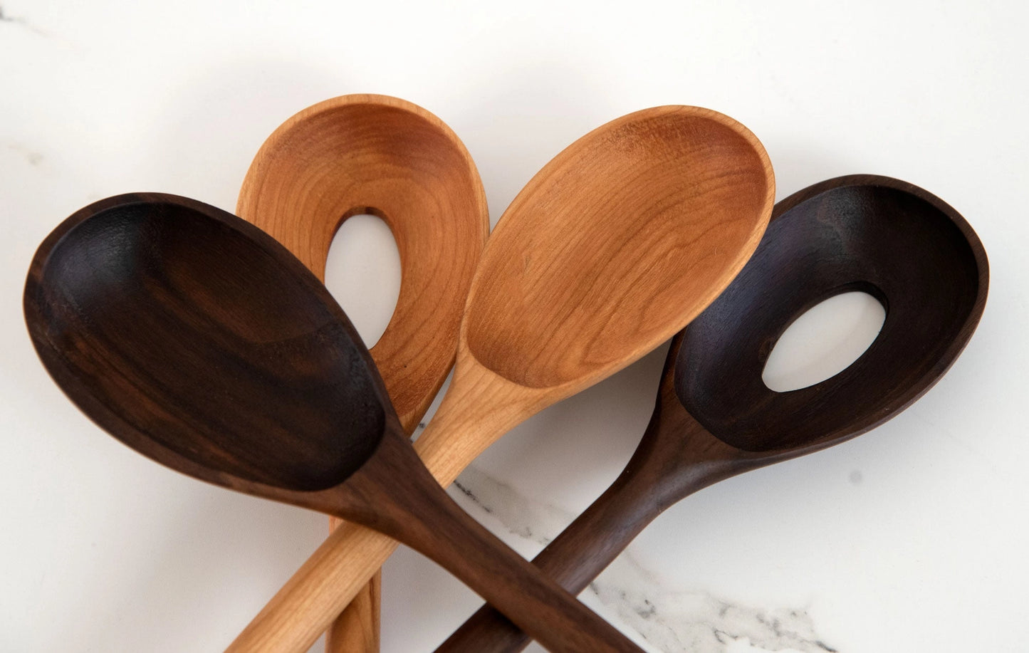 KHEM Salad Server Set Cherry-KHEM-Thistle Hill