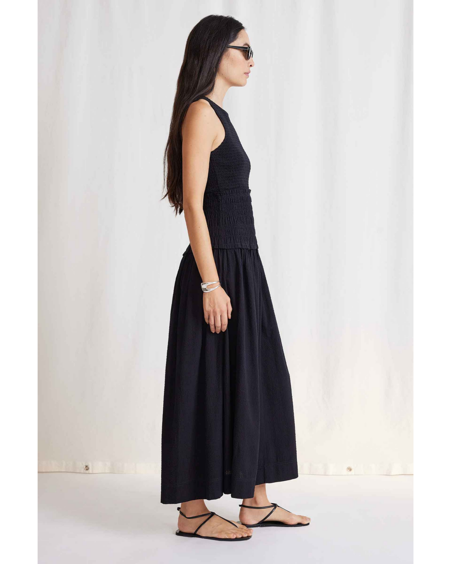 Apiece Apart Siempre Tank Maxi Black