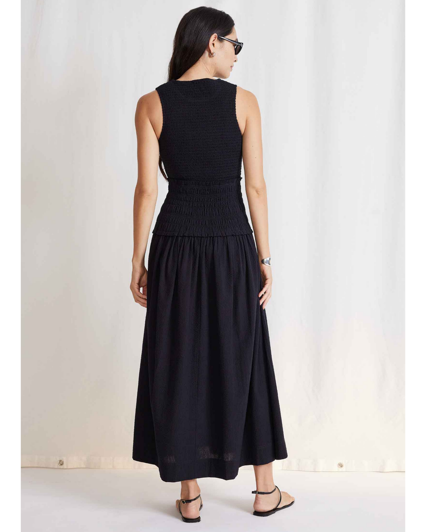 Apiece Apart Siempre Tank Maxi Black