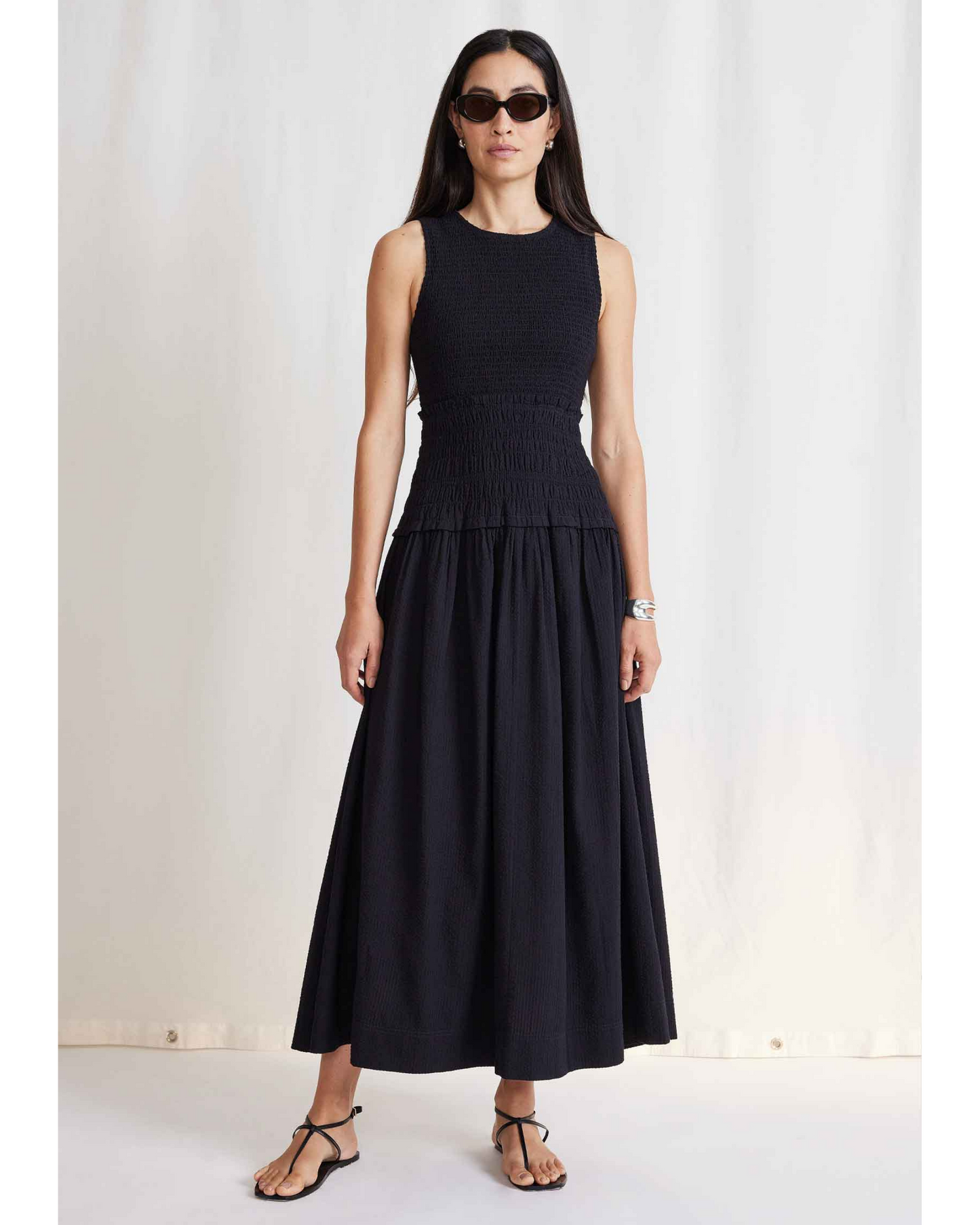 Apiece Apart Siempre Tank Maxi Black
