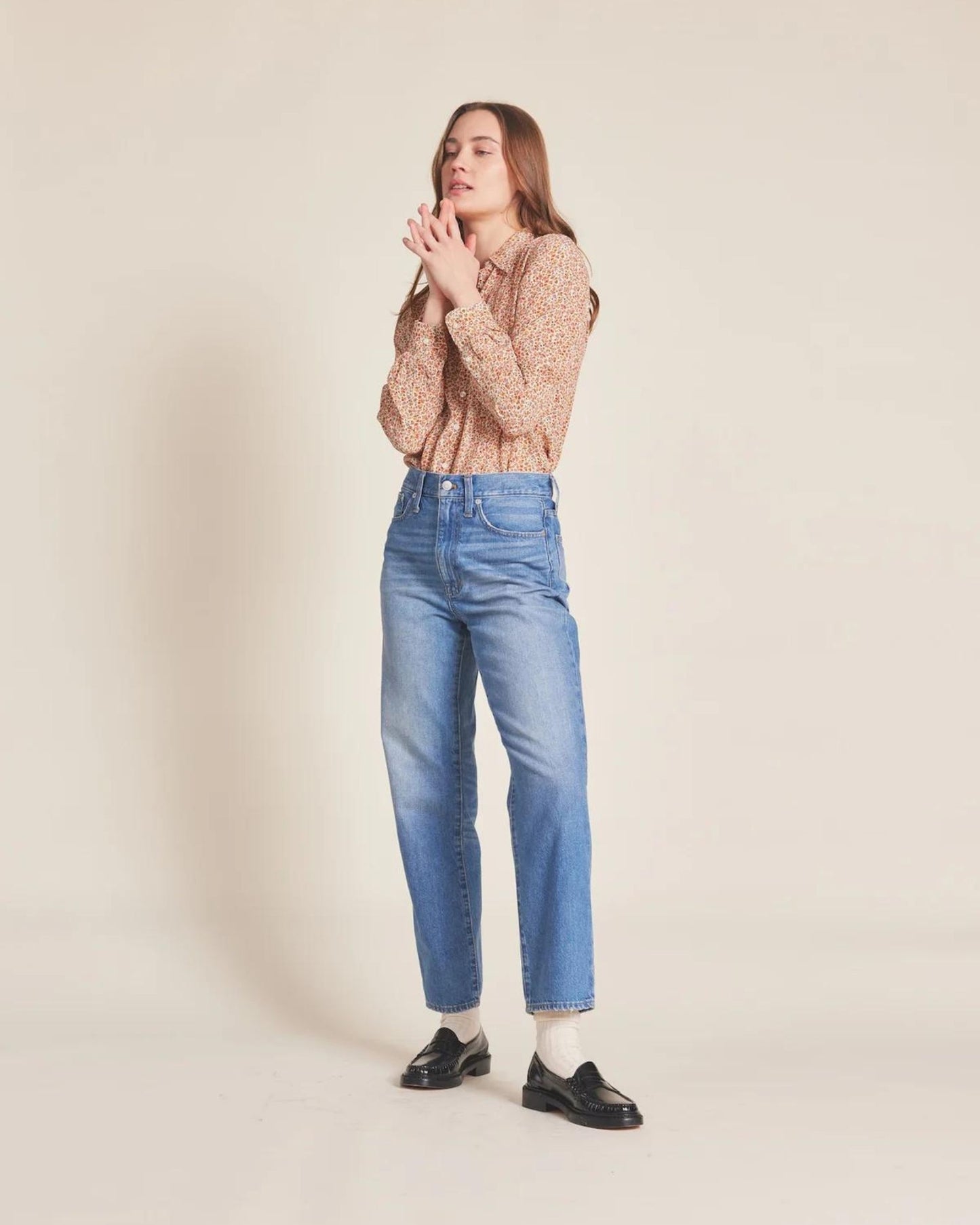 Trovata Jacquelin Shirt Bellflower Ditsy