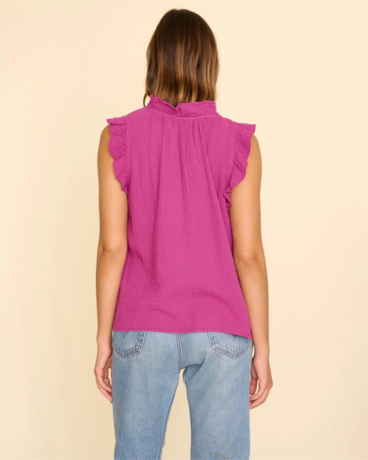 Xirena Bex Top Purple Wine