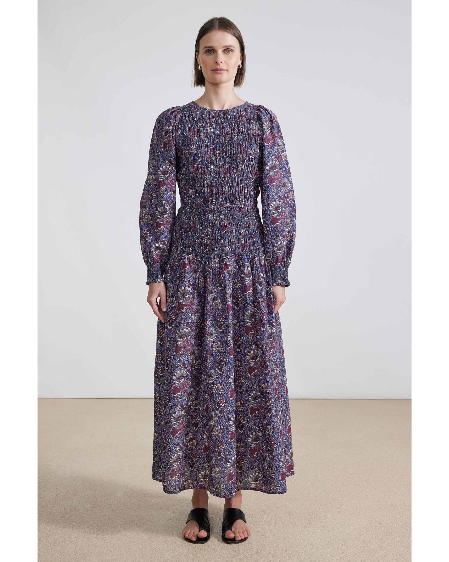 Apiece Apart Tuva Maxi Dress Dutch Floral