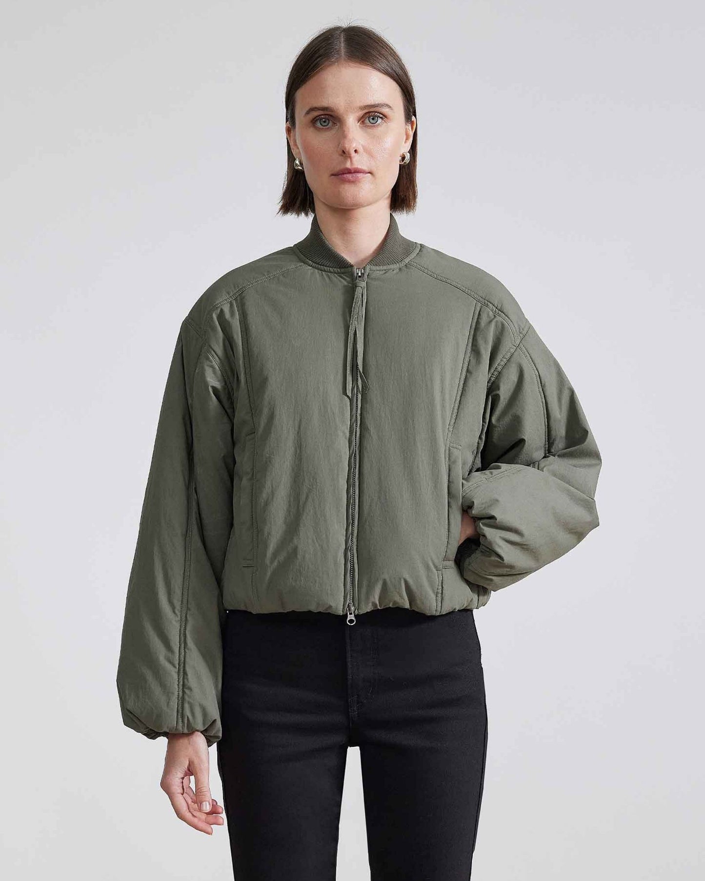 Apiece Apart Esteria Bomber Olive