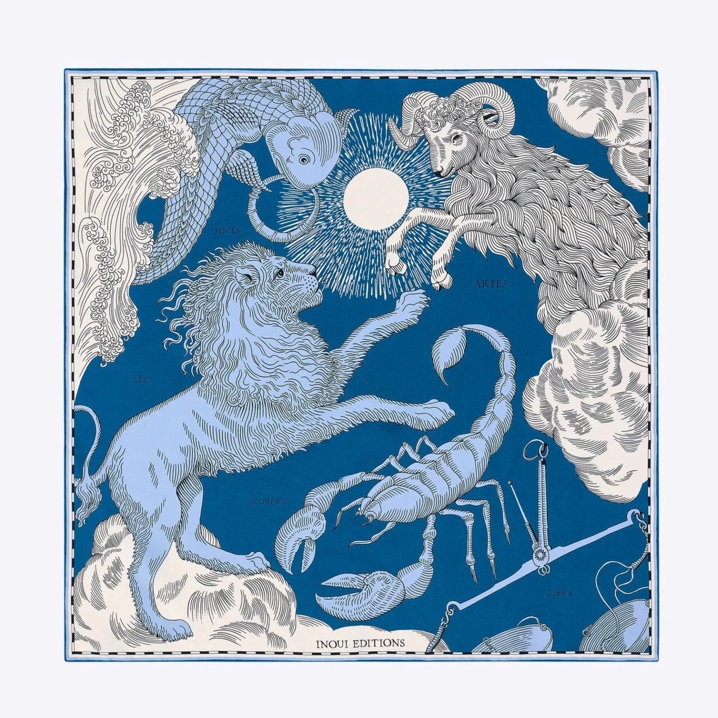 Inoui Editions Square 65 Astro Aries Blue-Inoui Editions-Thistle Hill