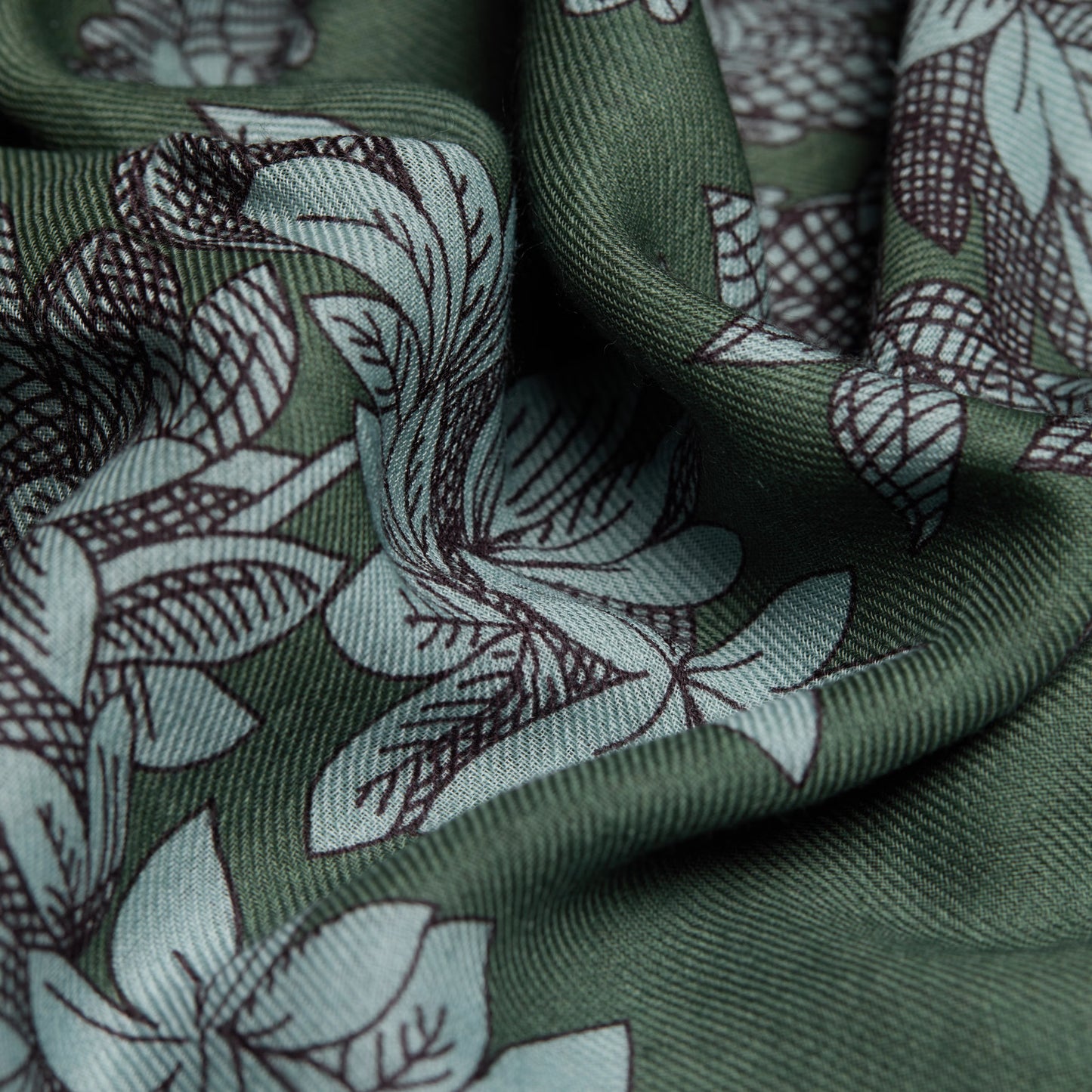 Inoui Editions Scarf 80 1889 Khaki-Inoui Editions-Thistle Hill