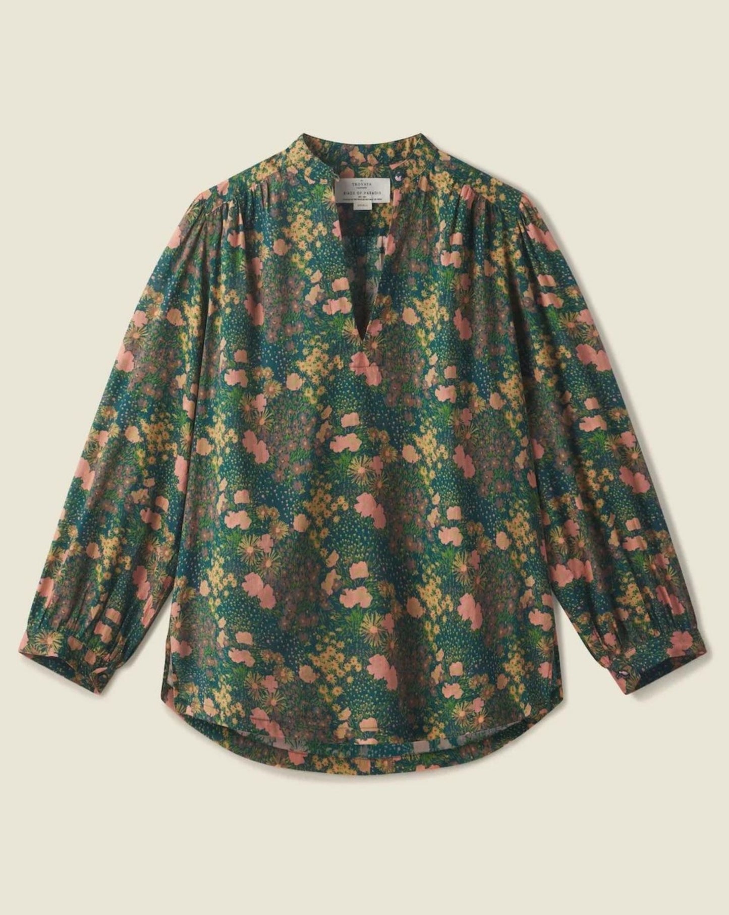 Trovata Bailey Blouse Woodbine Cluster