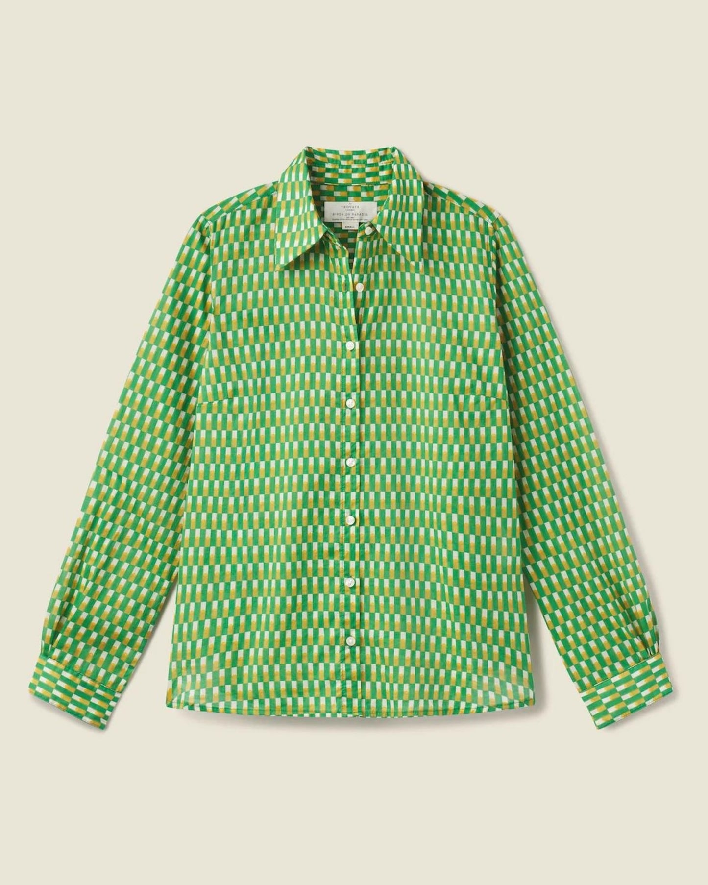 Trovata Jacquelin Shirt Peridot Paver