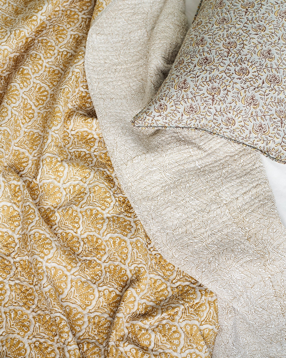 Walter G St Tropez Saffron Quilt-Walter G-Thistle Hill