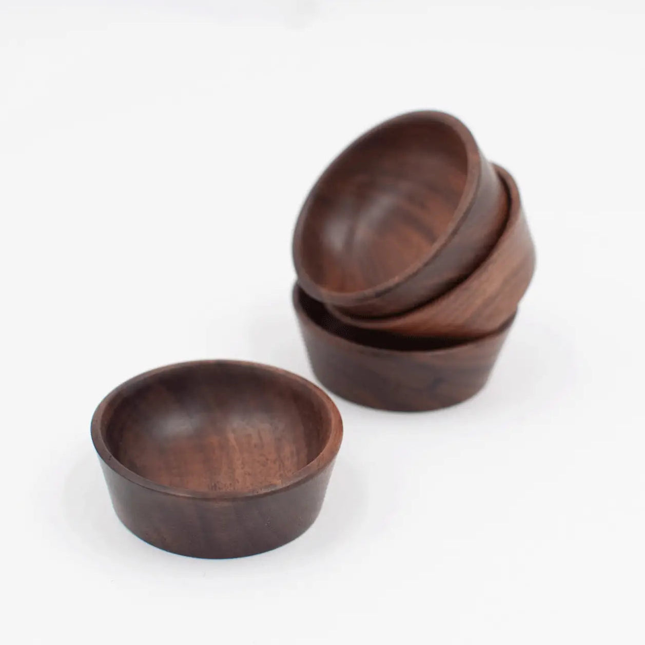 2" Walnut Wood Small Condiment Cup-JBrody & Co.-Thistle Hill