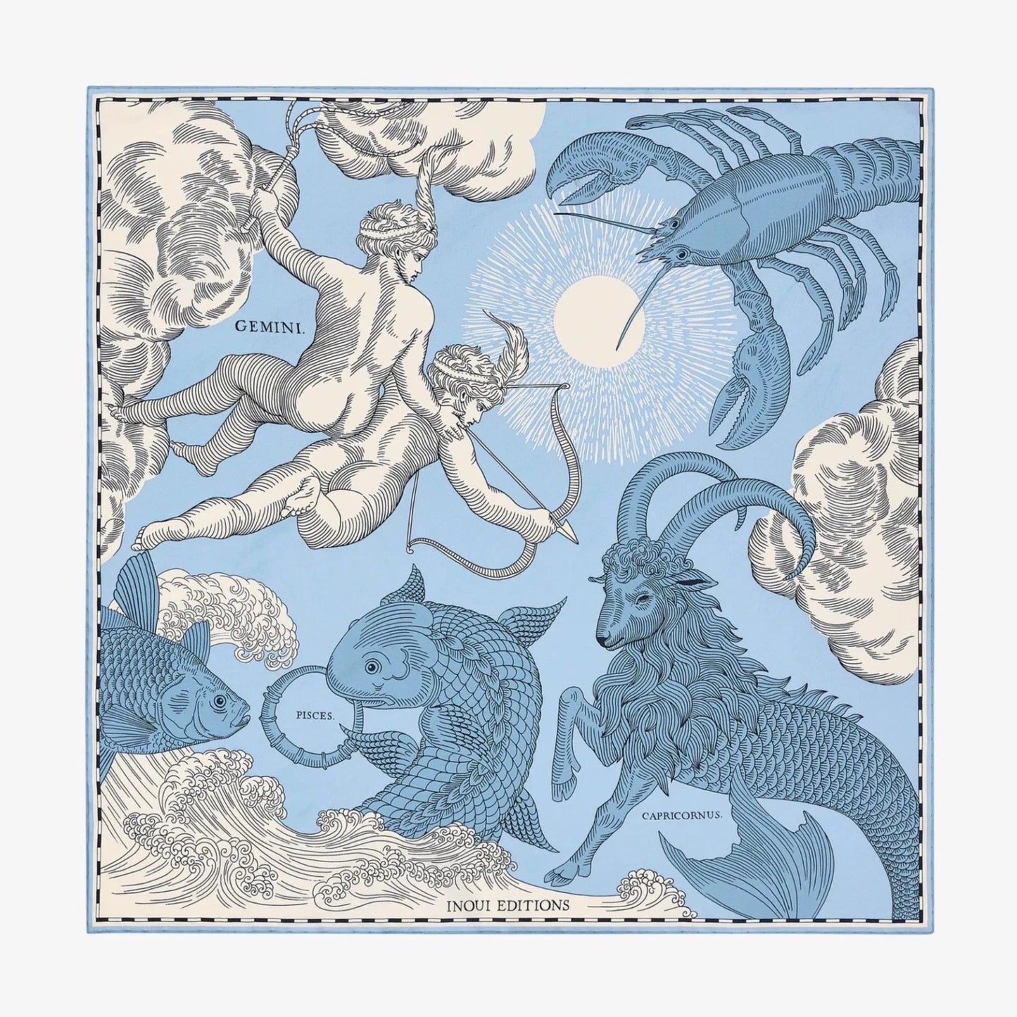 Inoui Editions Square 65 Astro Gemini Blue-Inoui Editions-Thistle Hill