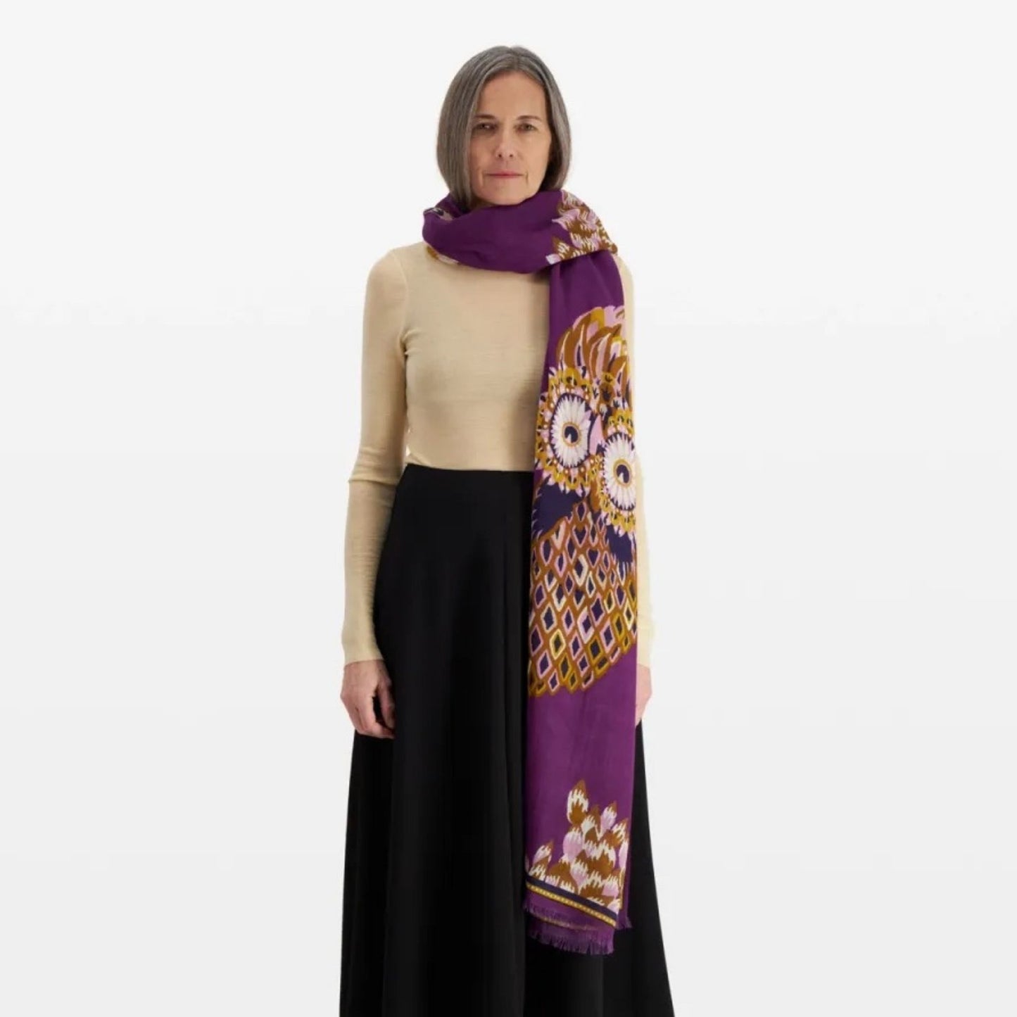 Inoui Editions Scarf 100 Hulule Purple