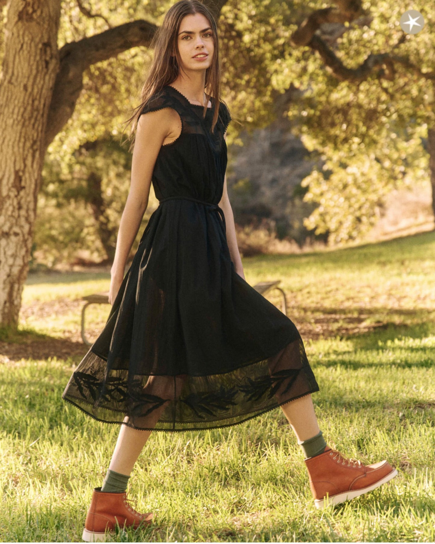 The Great Dawn Dress Black