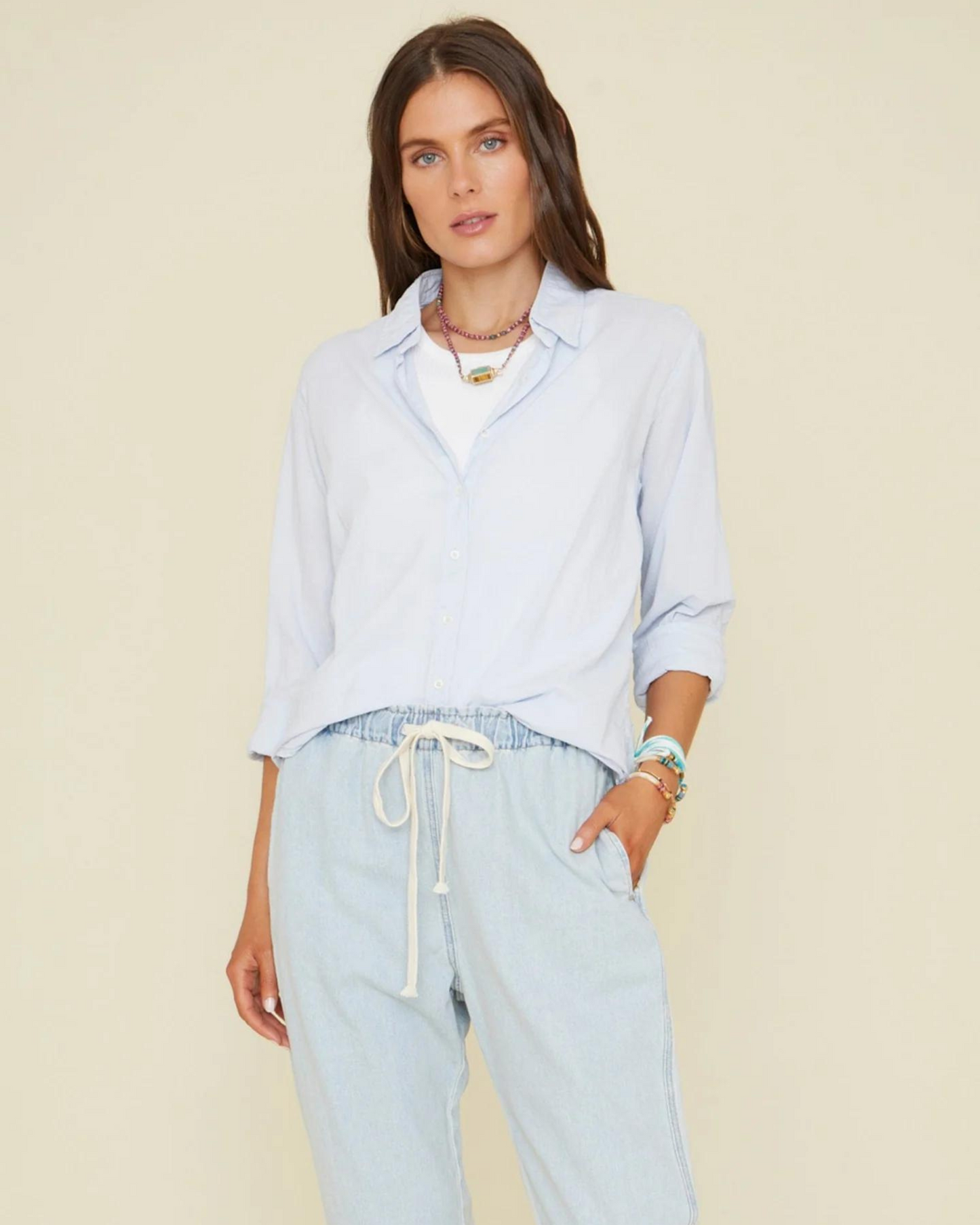 Xirena Beau Shirt Skylight