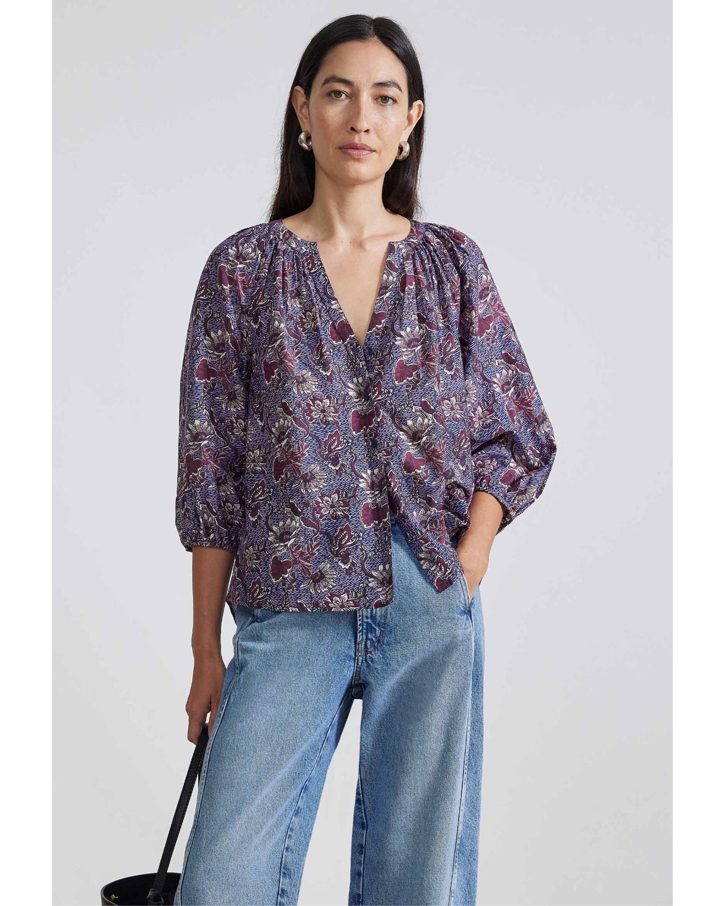 Apiece Apart Mitte Top Dutch Floral