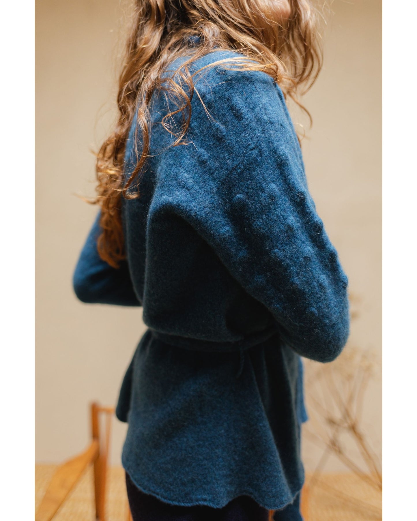 Ros Duke Polka Cardigan Atlantic