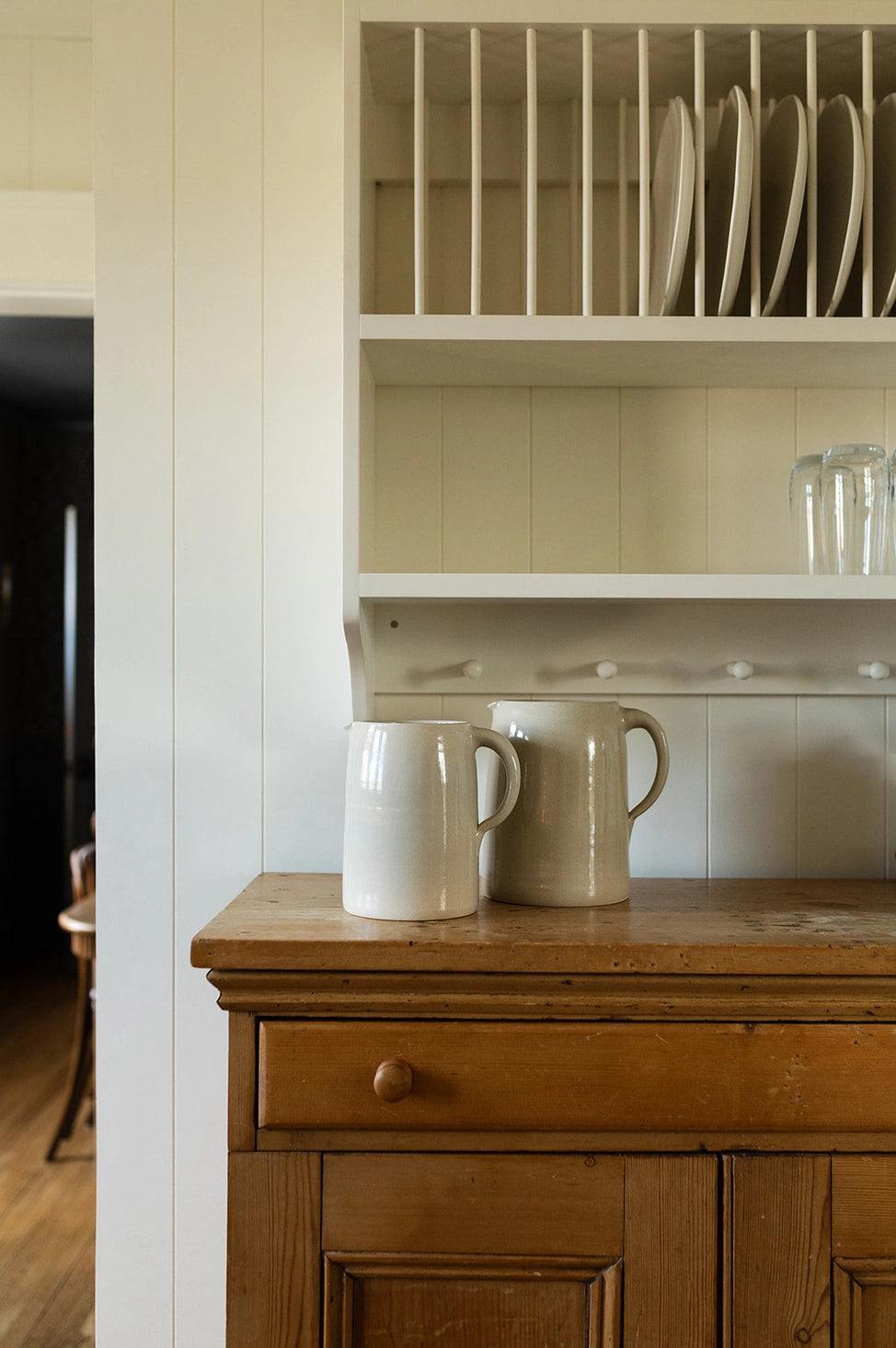 The Stoneware Pitcher Gallon-Millstream Home-Thistle Hill