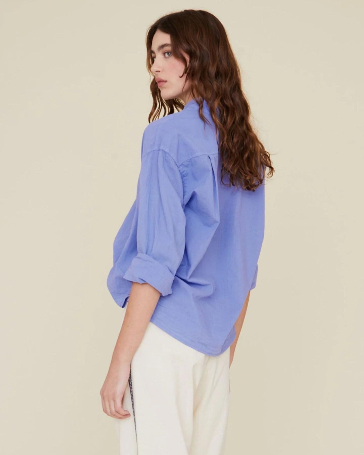 Xirena Wilder Shirt Periwinkle