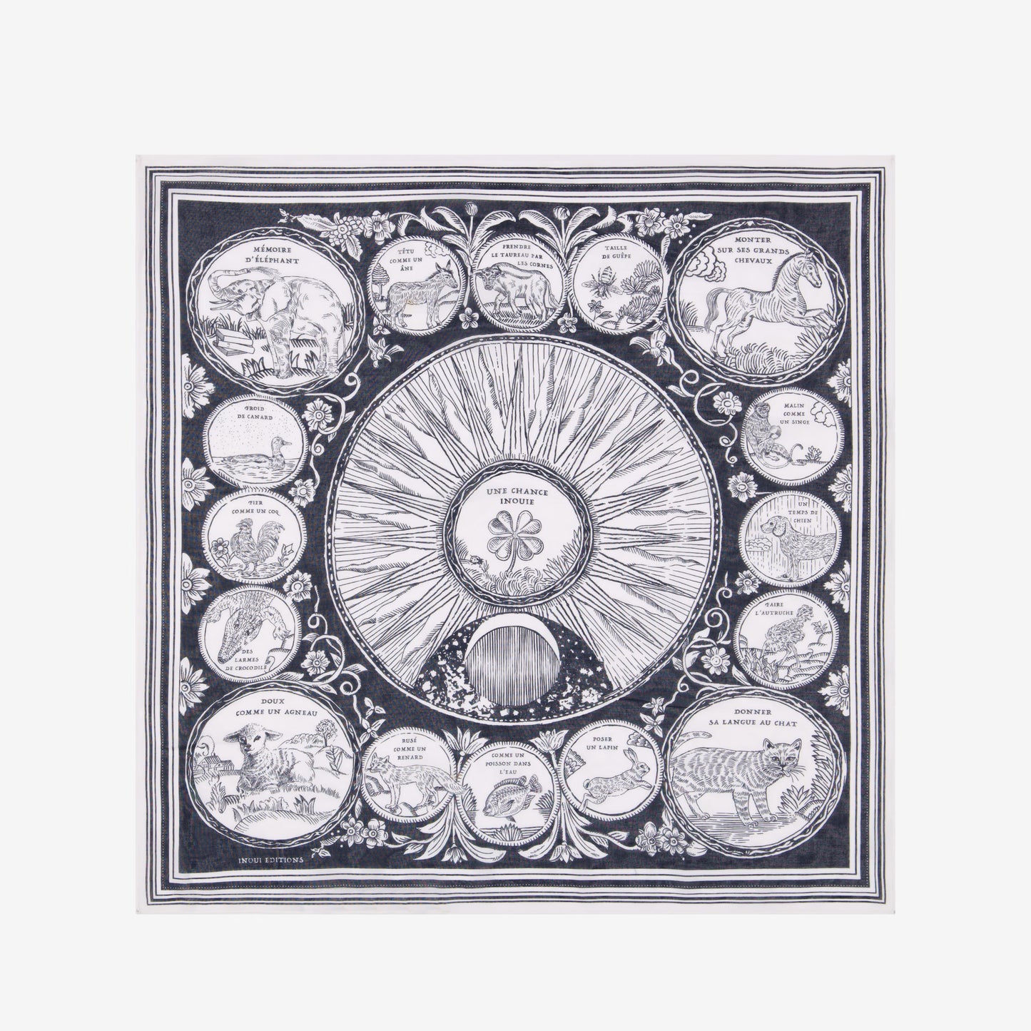 Inoui Editions Square 70 Chance Navy-Inoui Editions-Thistle Hill