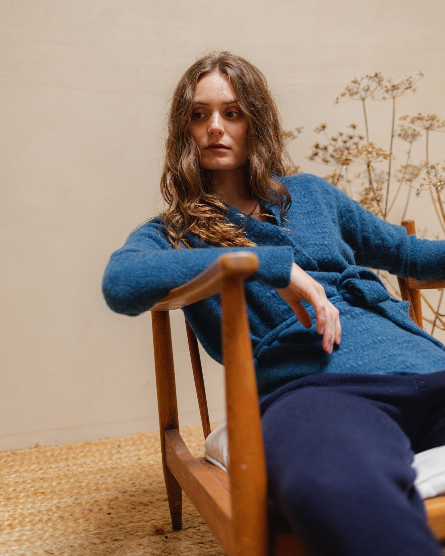 Ros Duke Polka Cardigan Atlantic