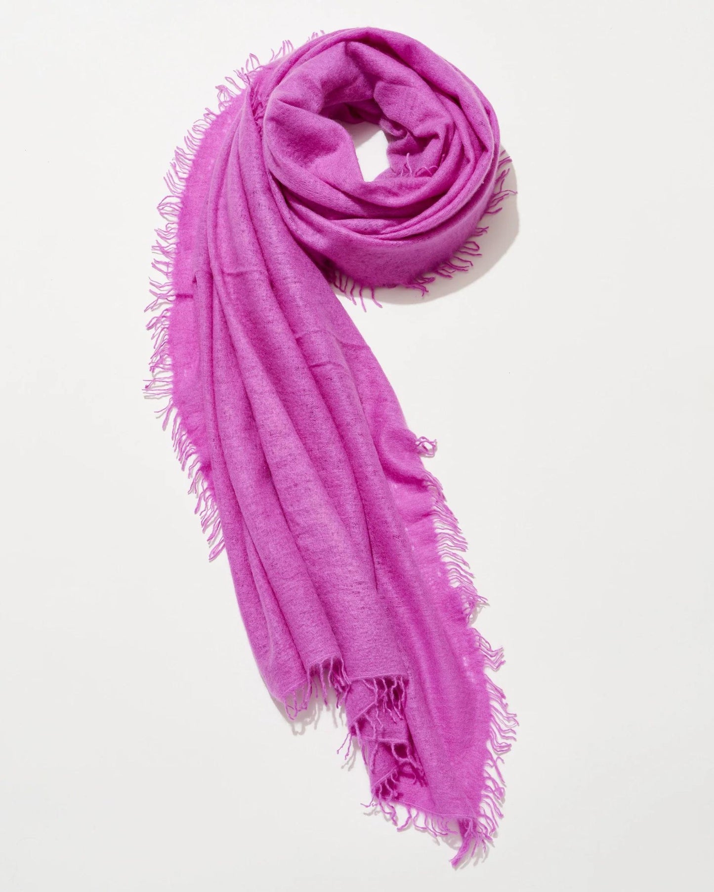 Communitie Cashmere Felted Stole Iris Orchid