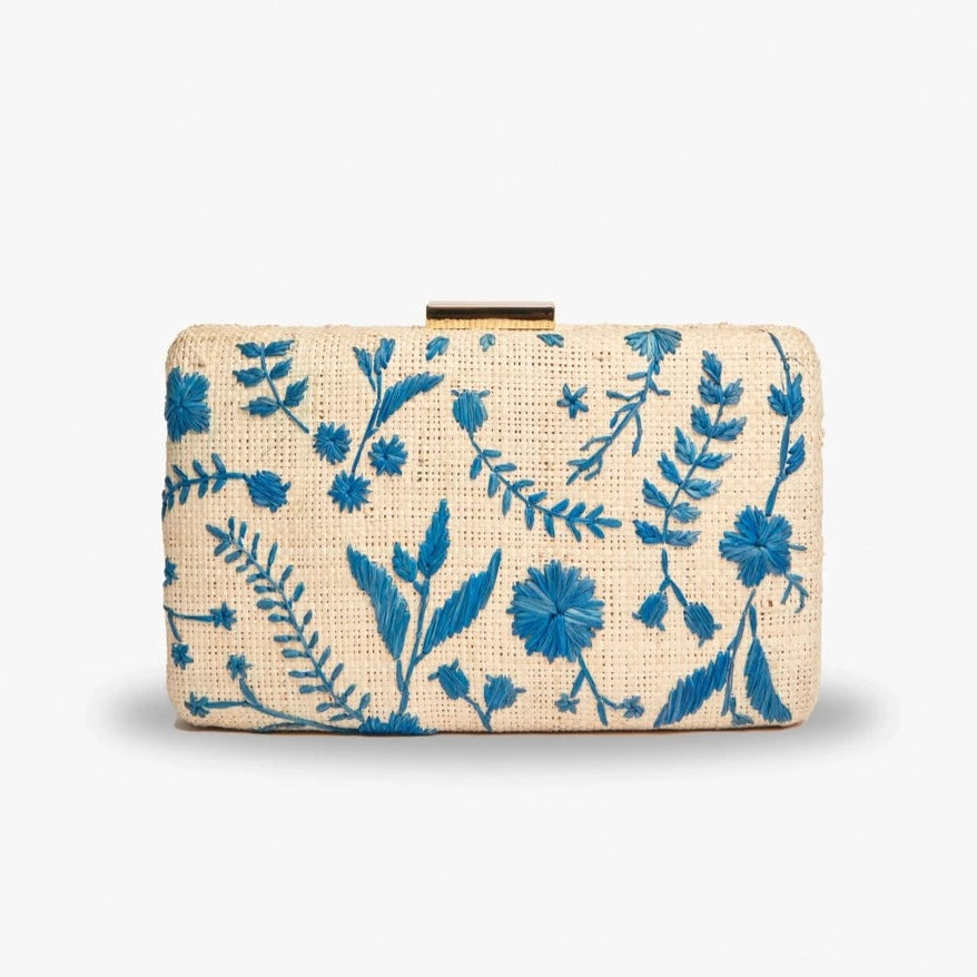 Hana Blue Clutch-Thistle Hill-Thistle Hill