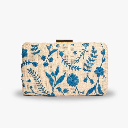 Hana Blue Clutch-Thistle Hill-Thistle Hill