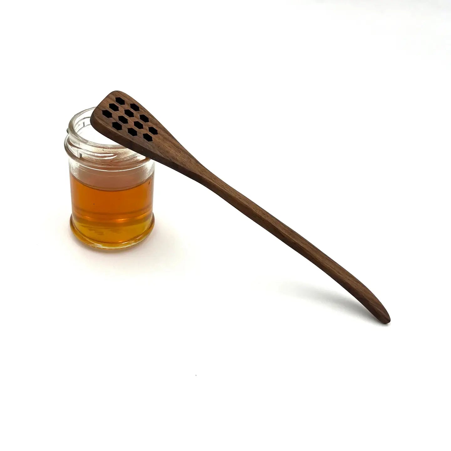 Walnut Wooden Honeydipper-JBrody & Co.-Thistle Hill