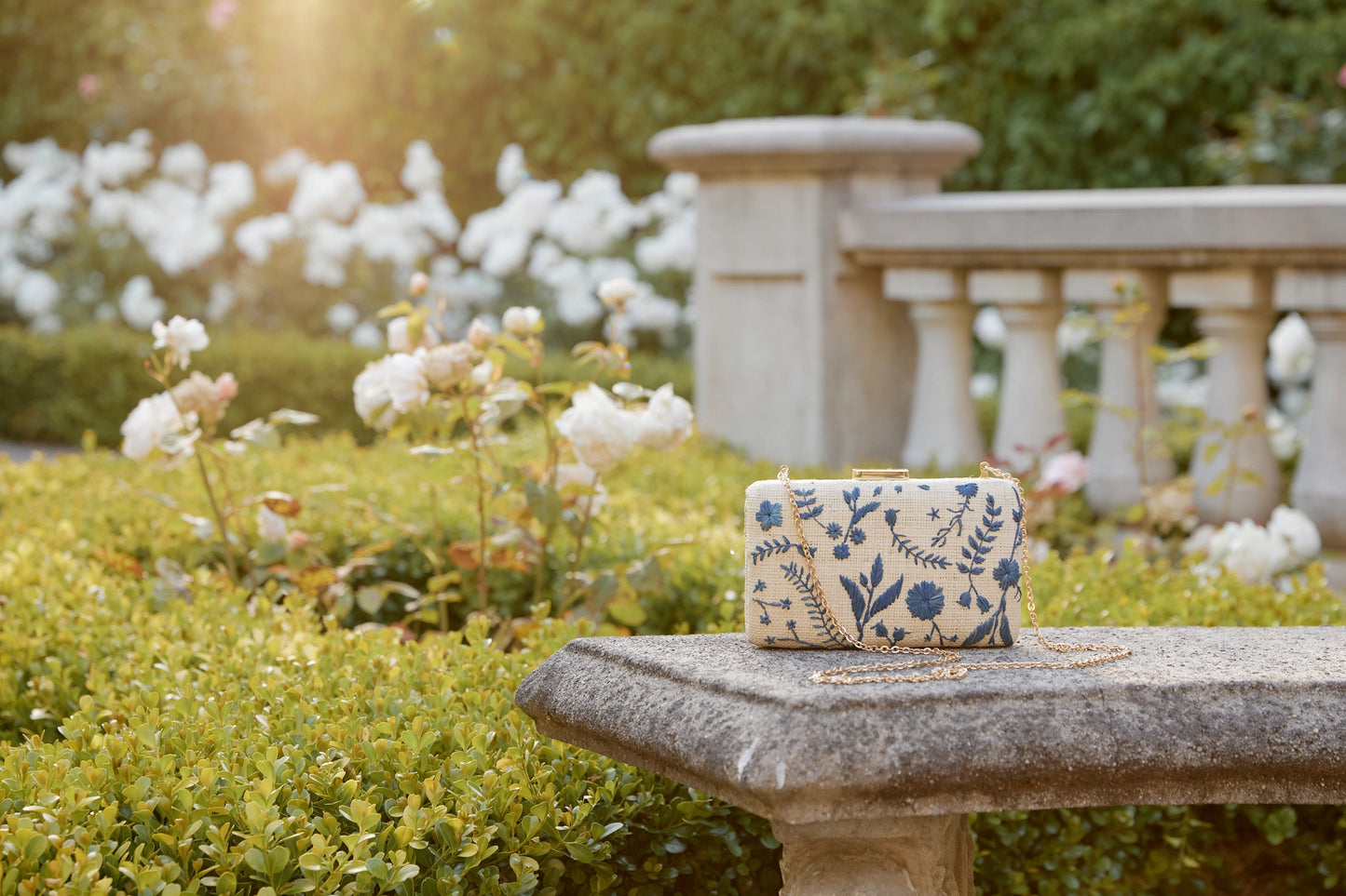 Hana Blue Clutch-Thistle Hill-Thistle Hill