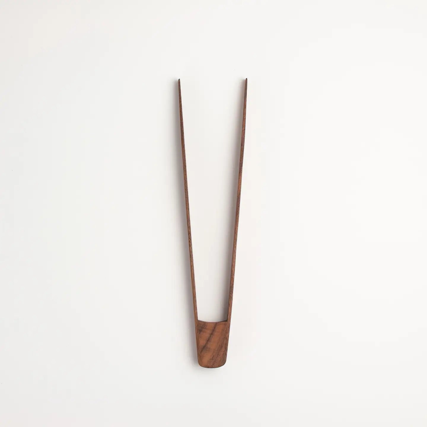Large Walnut Wood Tongs-JBrody & Co.-Thistle Hill