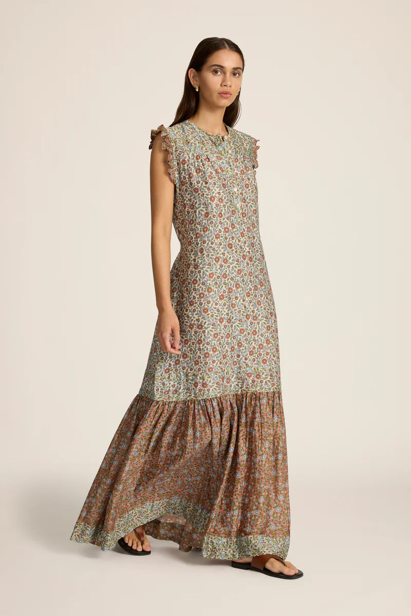 Hannah Art Wear Abigail Mixi Dress Bonita Dusk-Hannah Art Wear-Thistle Hill