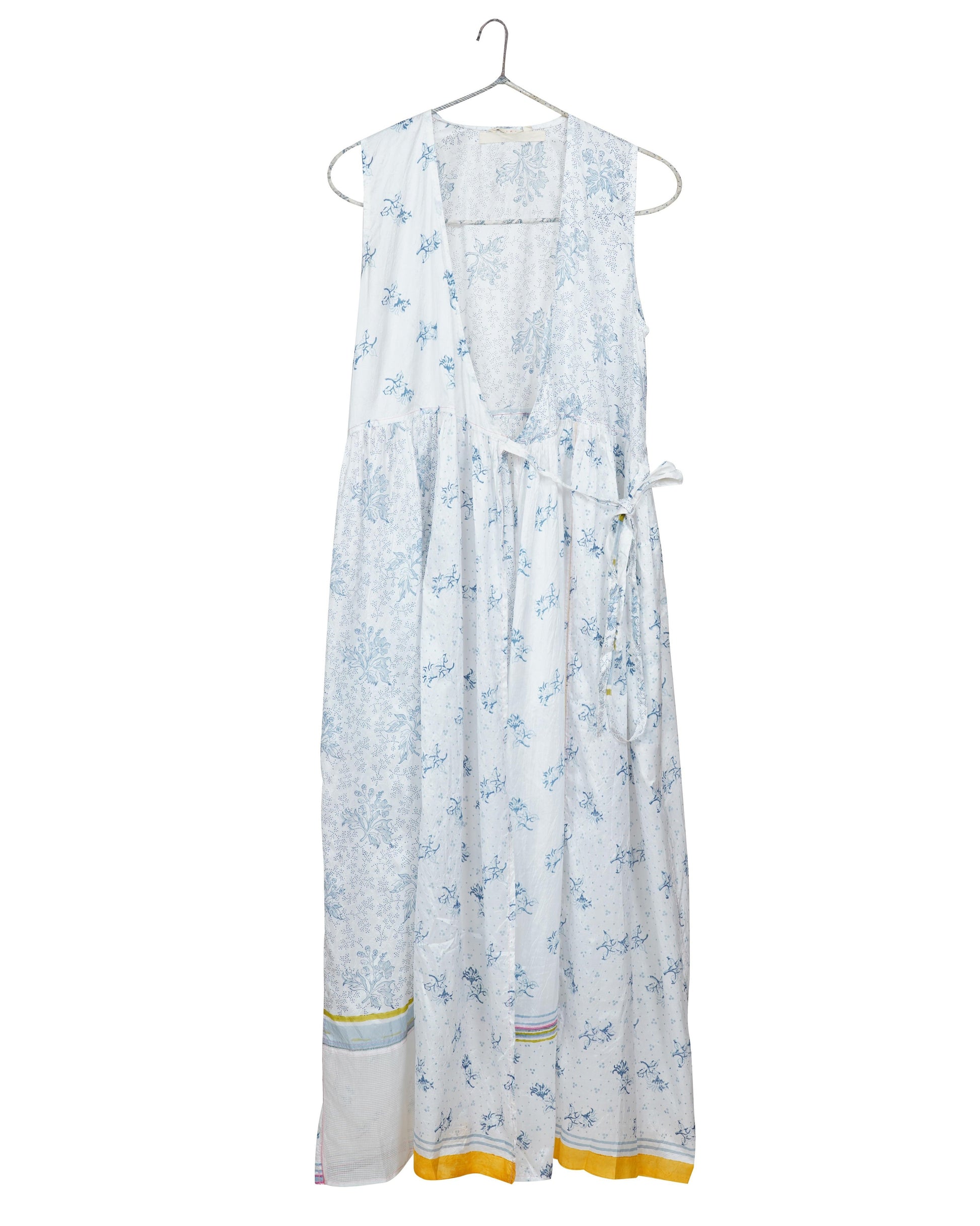 Injiri Amber 89 Cotton + Silk Wrap Dress-Injiri-Thistle Hill