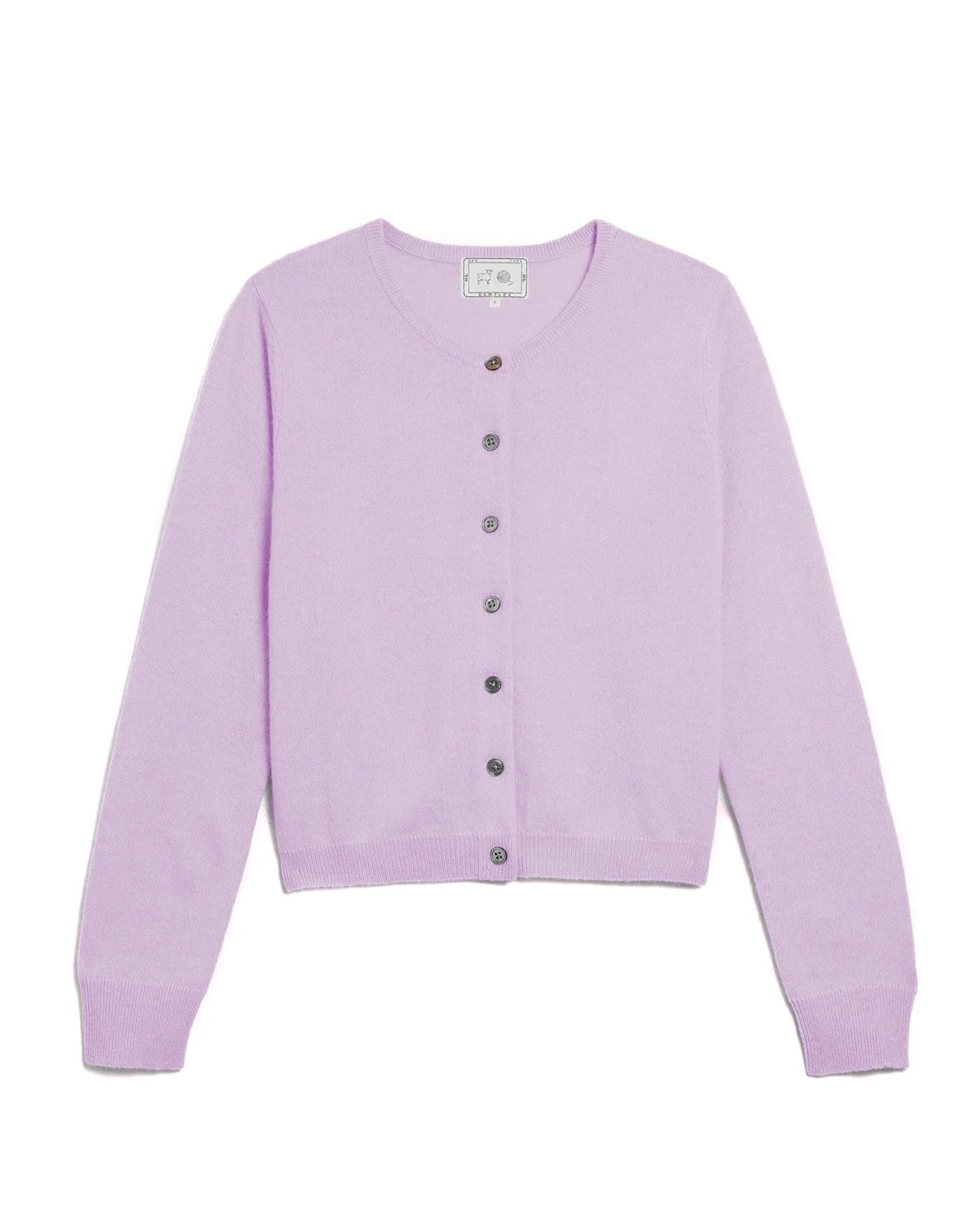 Demylee Ava Cashmere Cardigan Pale Lilac-Demylee-Thistle Hill