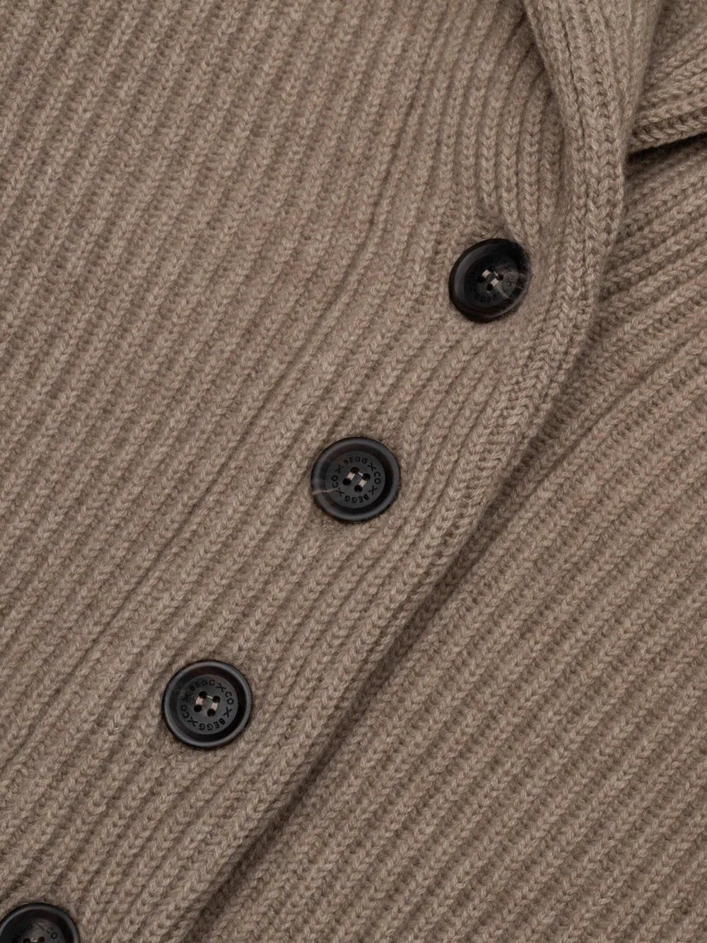 Begg x Co Mini Yacht Cardigan Brown Undyed-Begg x Co-Thistle Hill